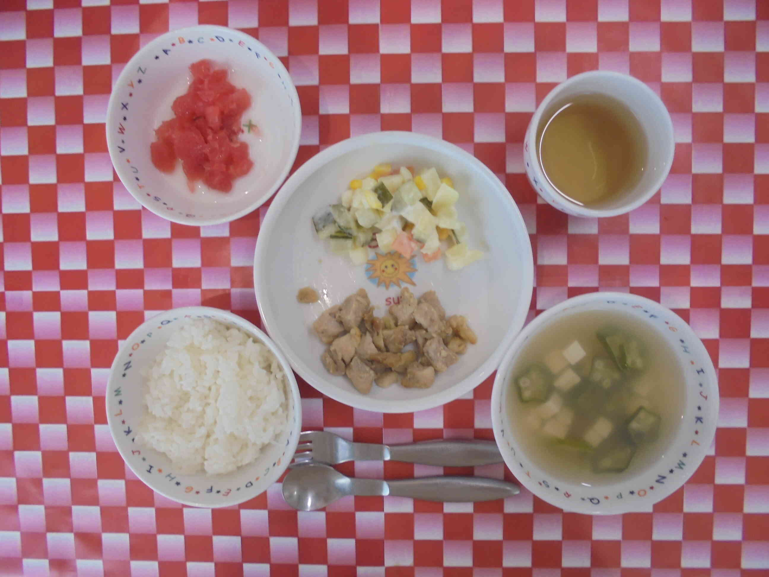 8月21日　給食