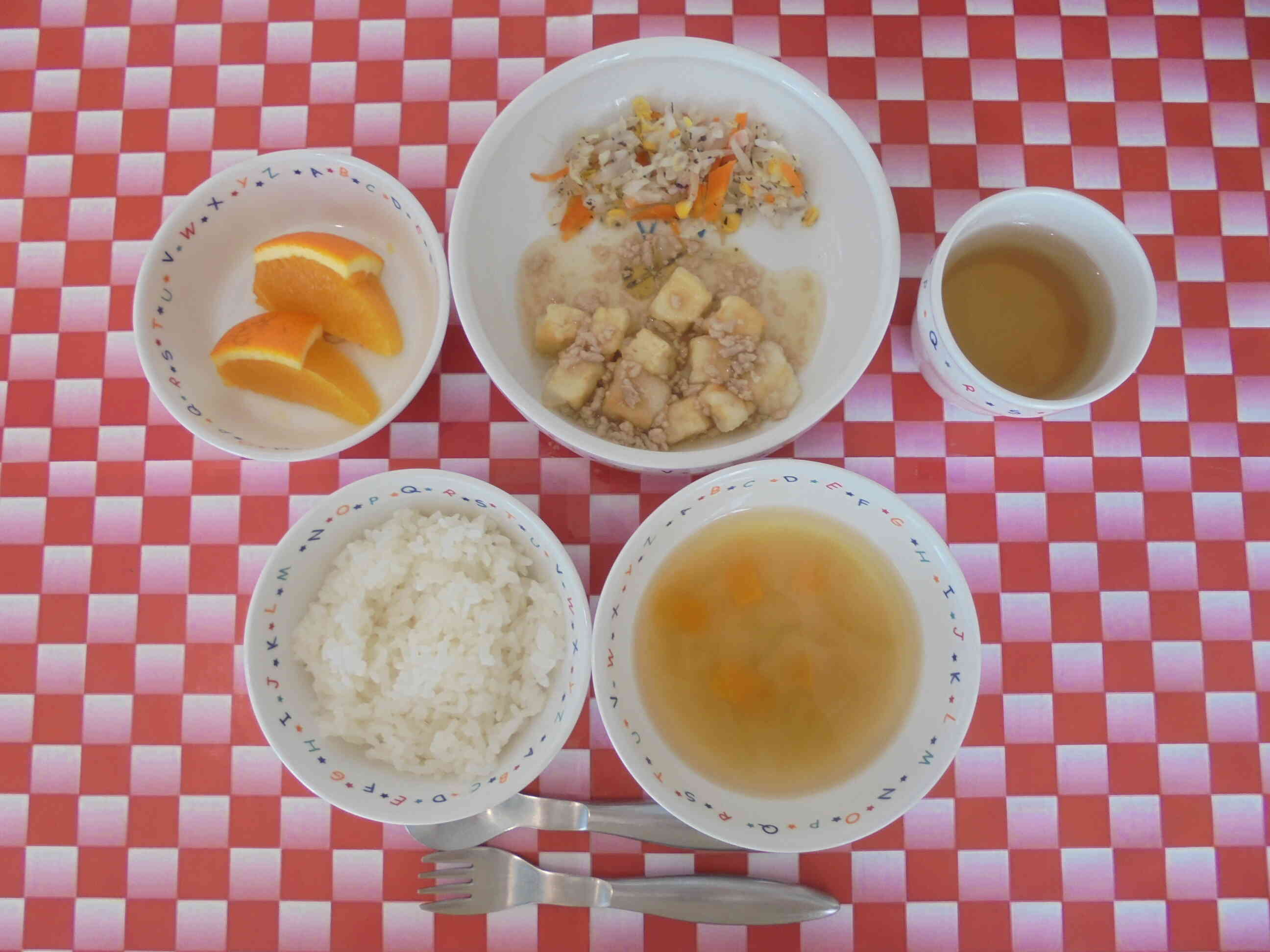 8月28日　給食
