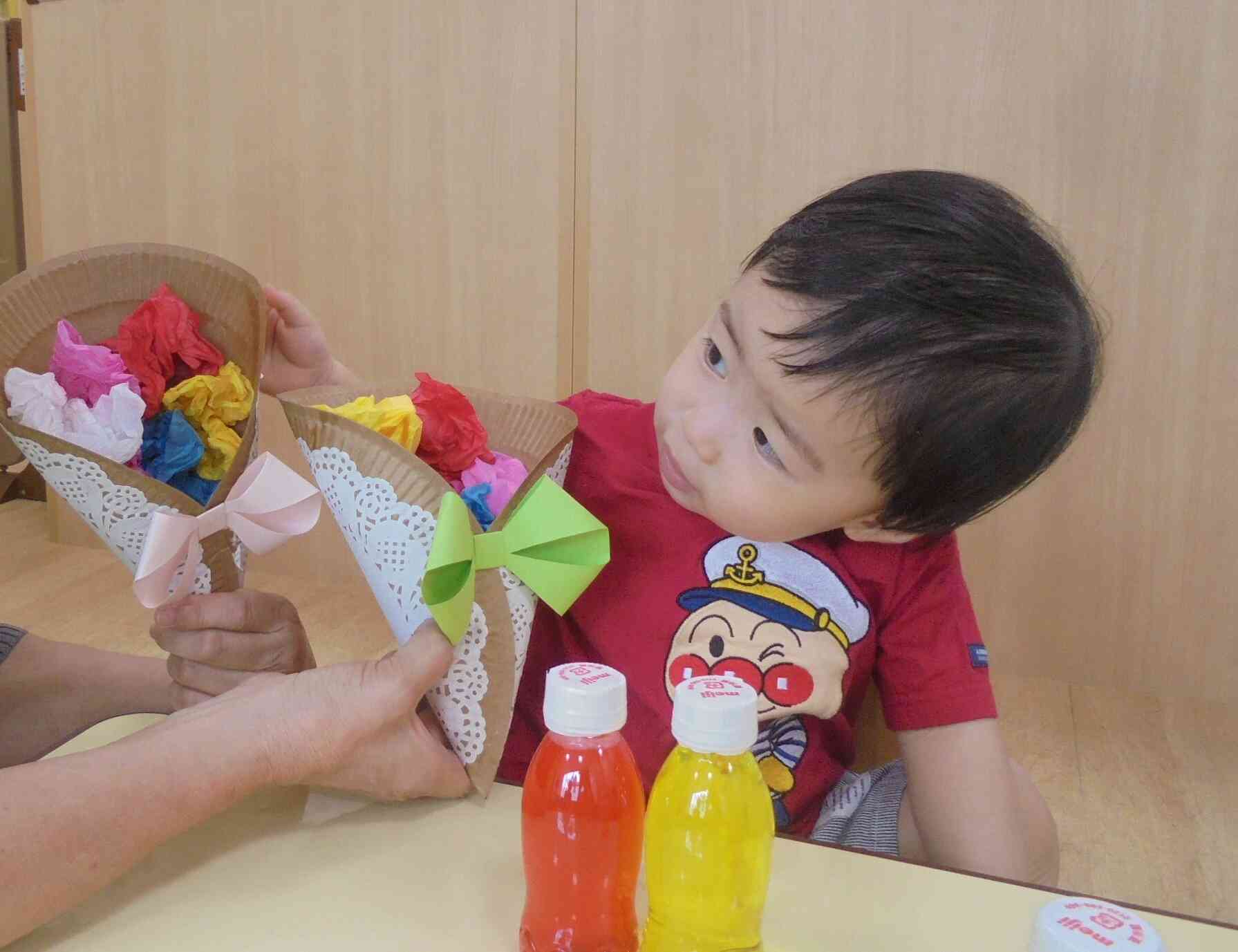 おじいちゃんおばあちゃん「いつもありがとう！」