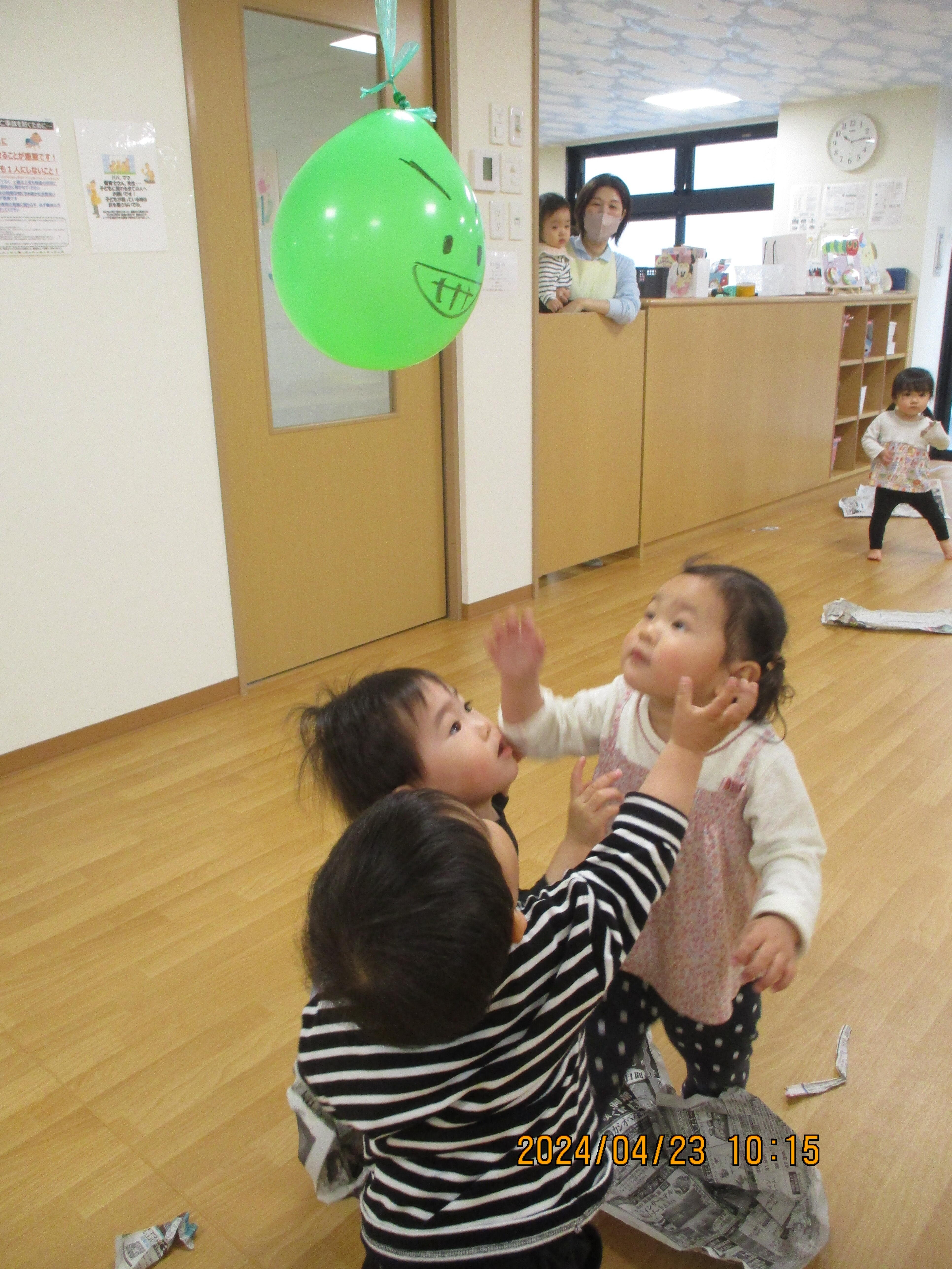 室内でも遊びは、盛りだくさん！！