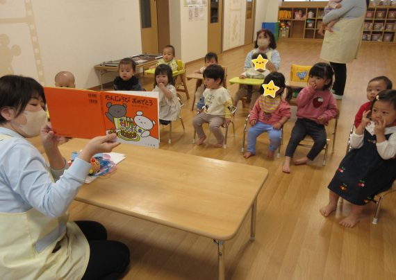 大好きな絵本読み