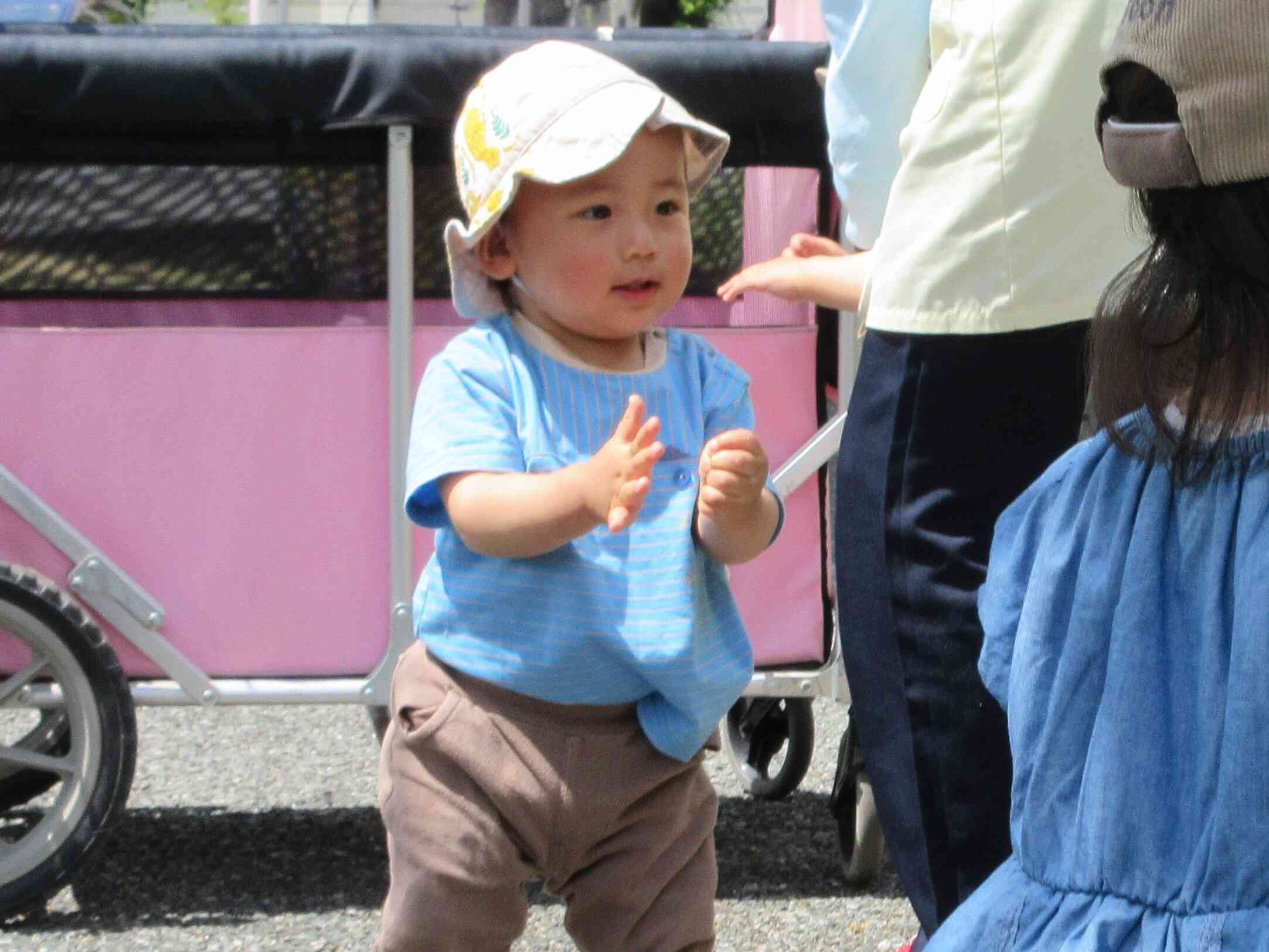 捕まえられるかな?
