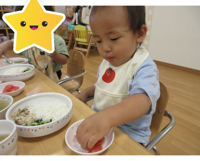 果物から食べようかな！