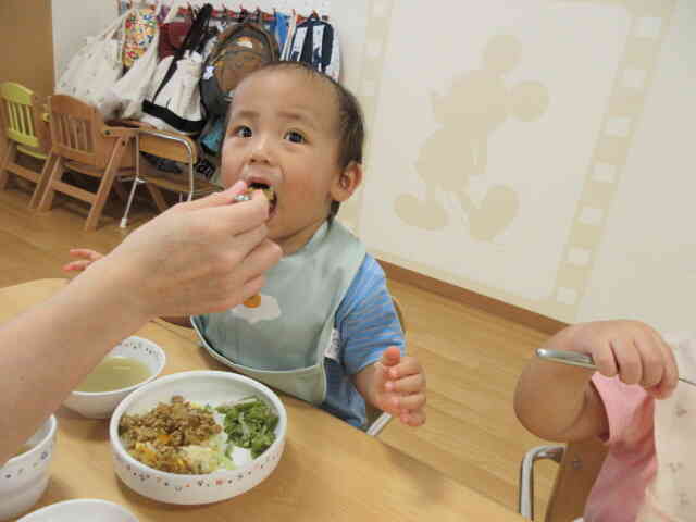 大きな口で「あ～ん！！」