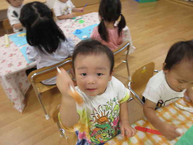 はい　どうぞ！