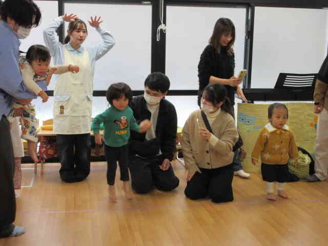 最後は、親子で「ミッキーマウスマーチ」を踊りました！！