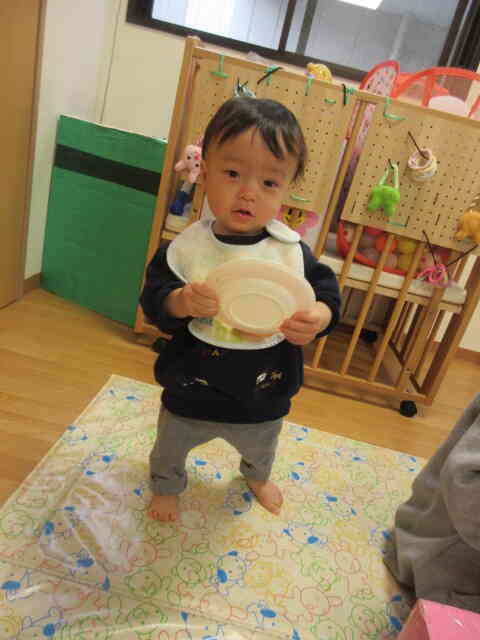 　僕は、なにをのせようかな？