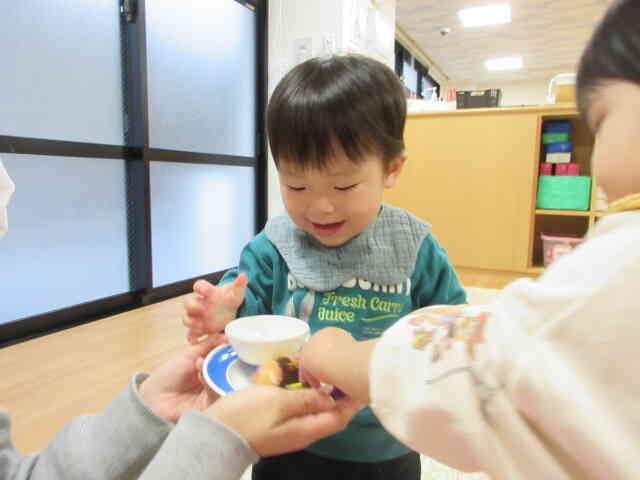 わーい！いっぱいありがとう！！