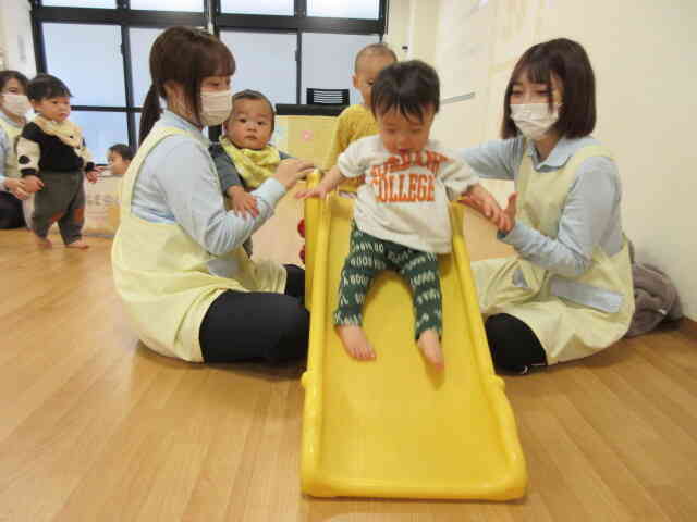 すべるよ～！！