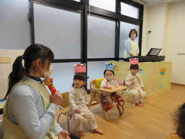 ひな祭り誕生会！！