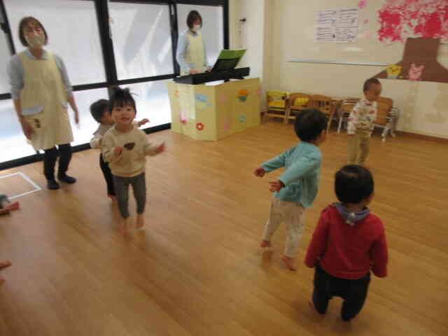 さくらんぼリズムもしました！