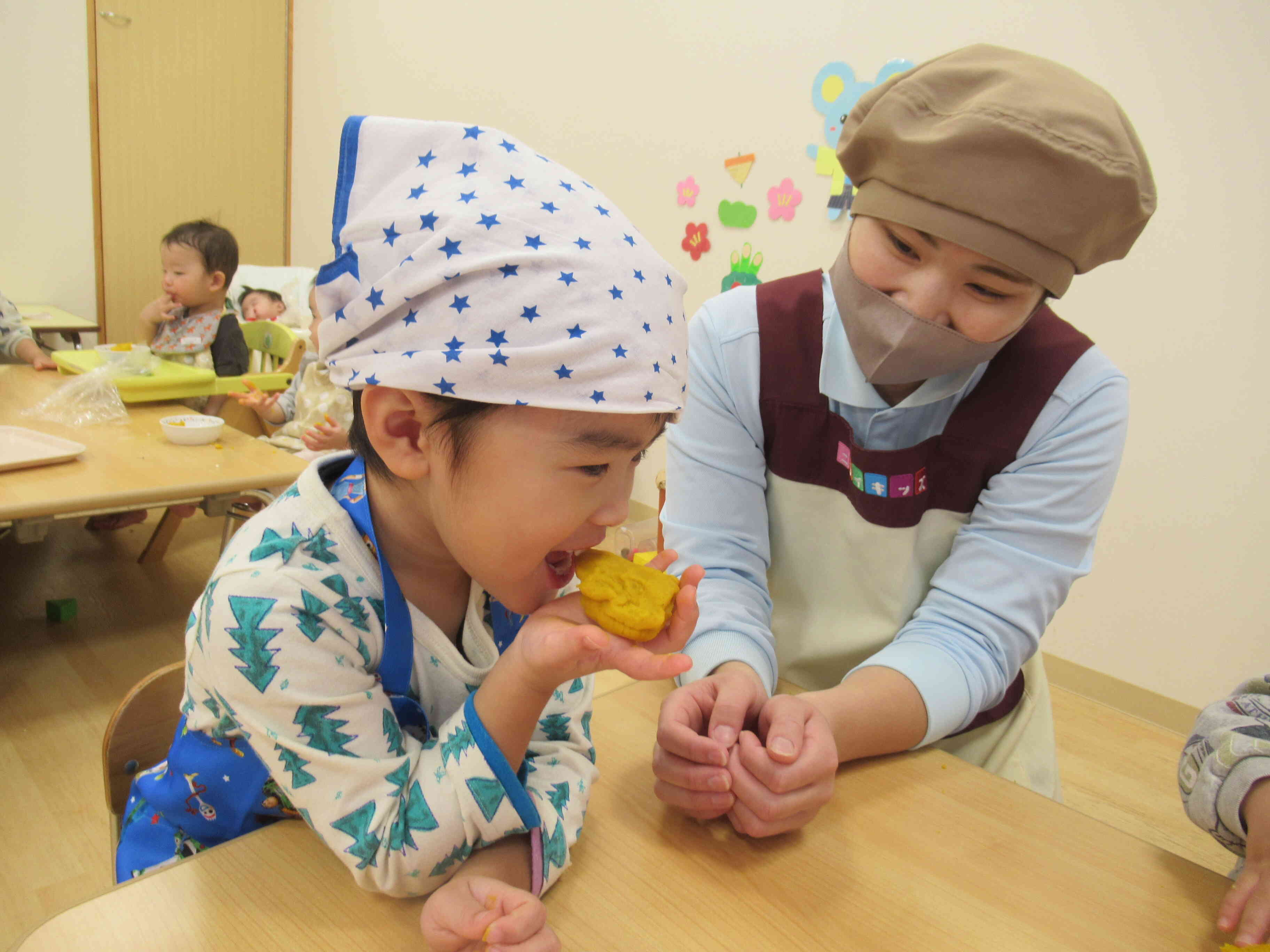 ころころ丸めるよ～！