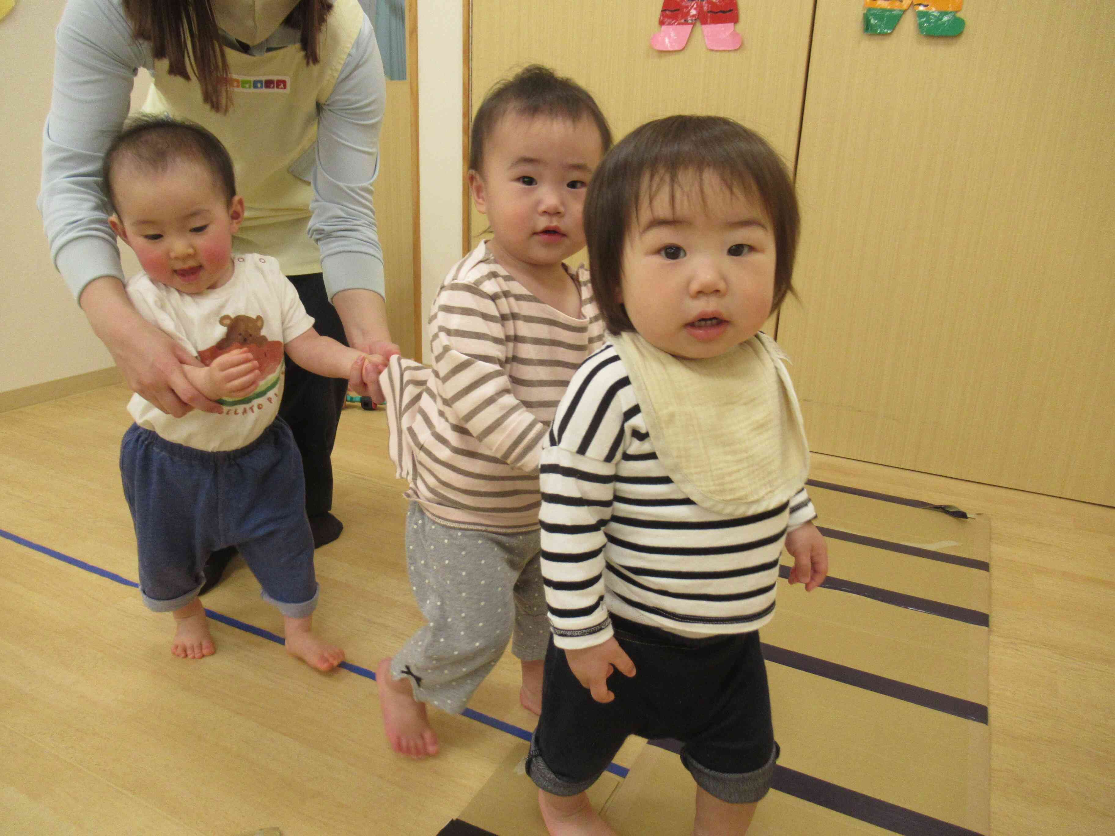 でんしゃごっこ♩