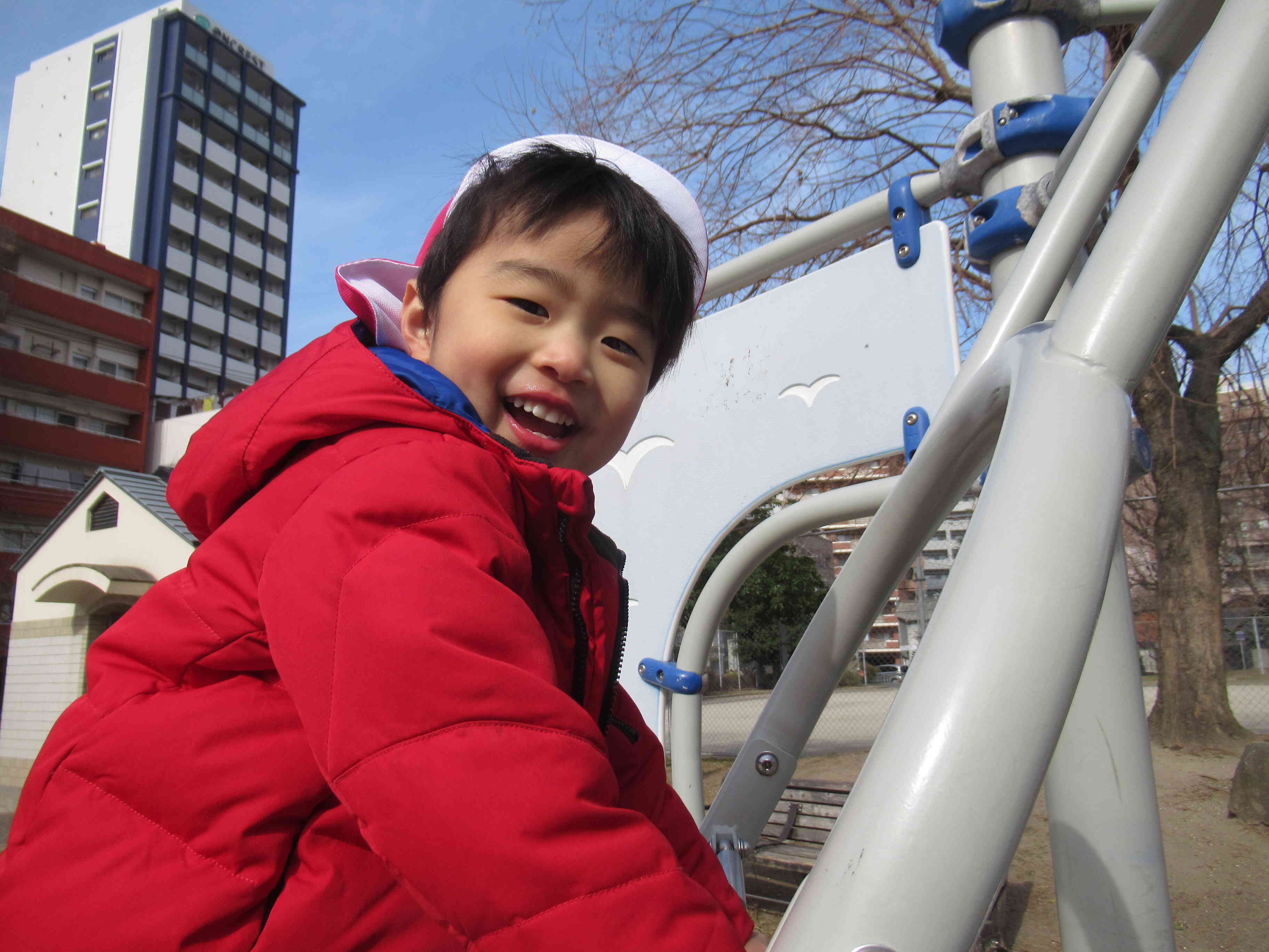 寒くても元気いっぱい