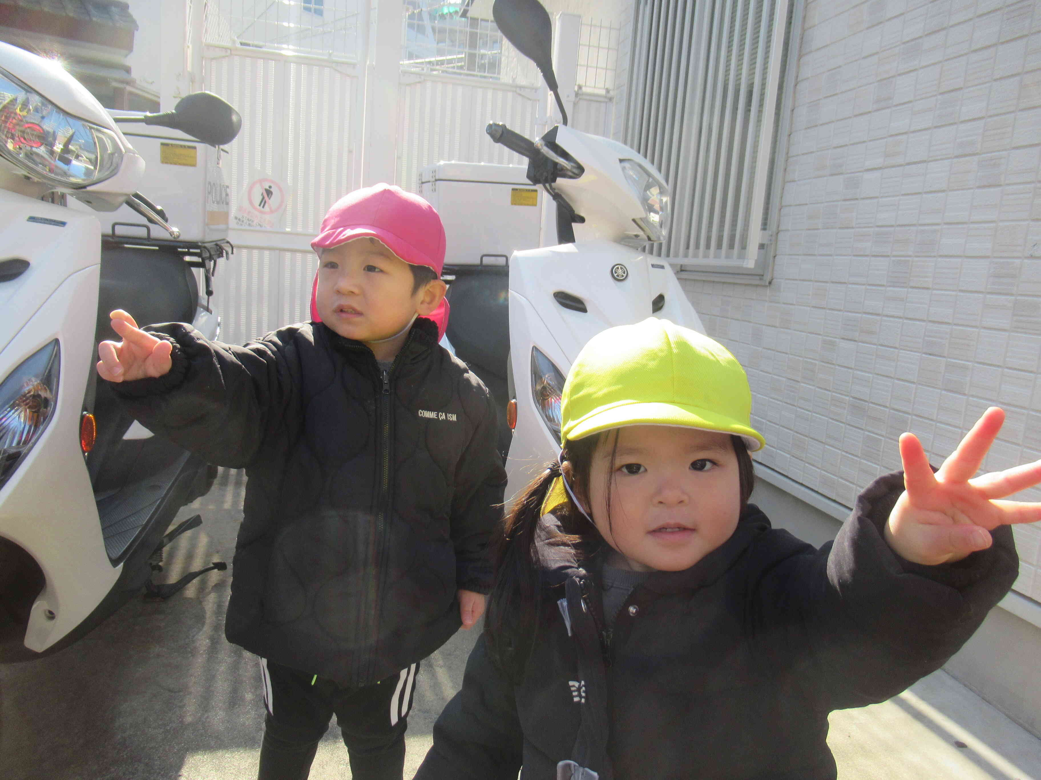 お散歩楽しいな～！