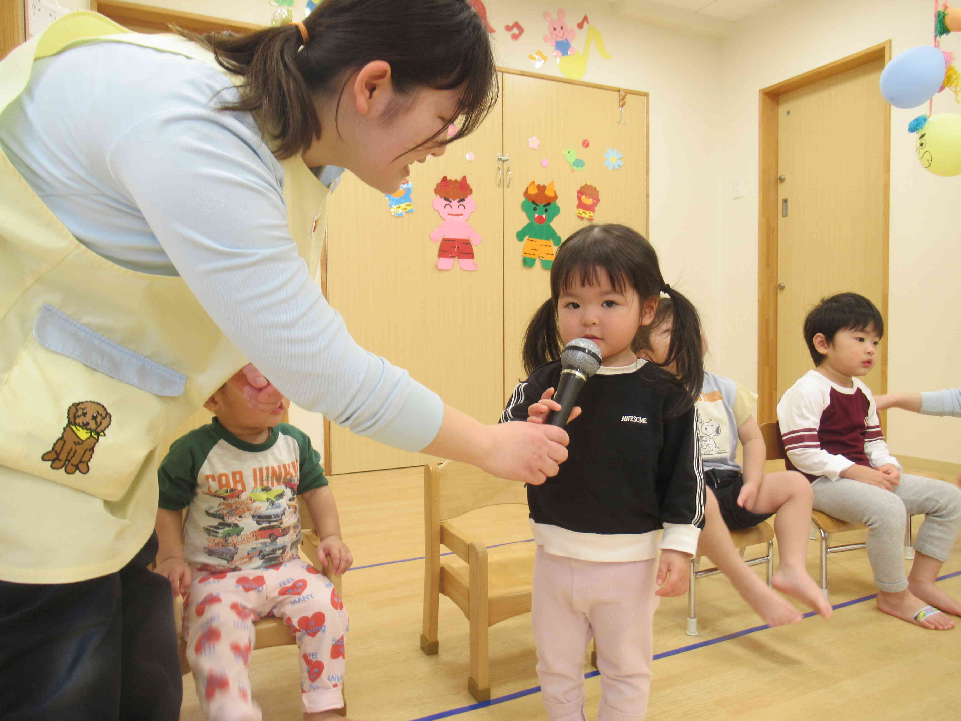 お歌が大好きです♩