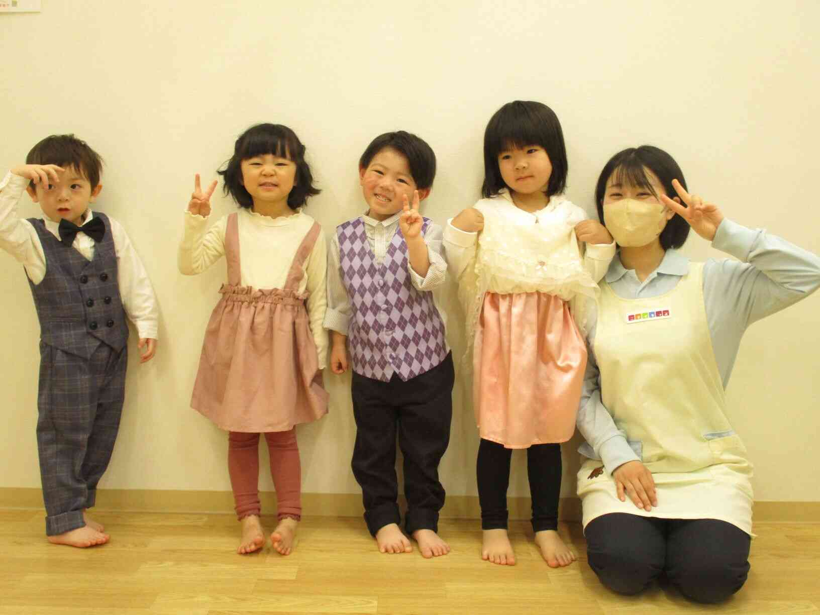 うさぎ組さんおめでとう！