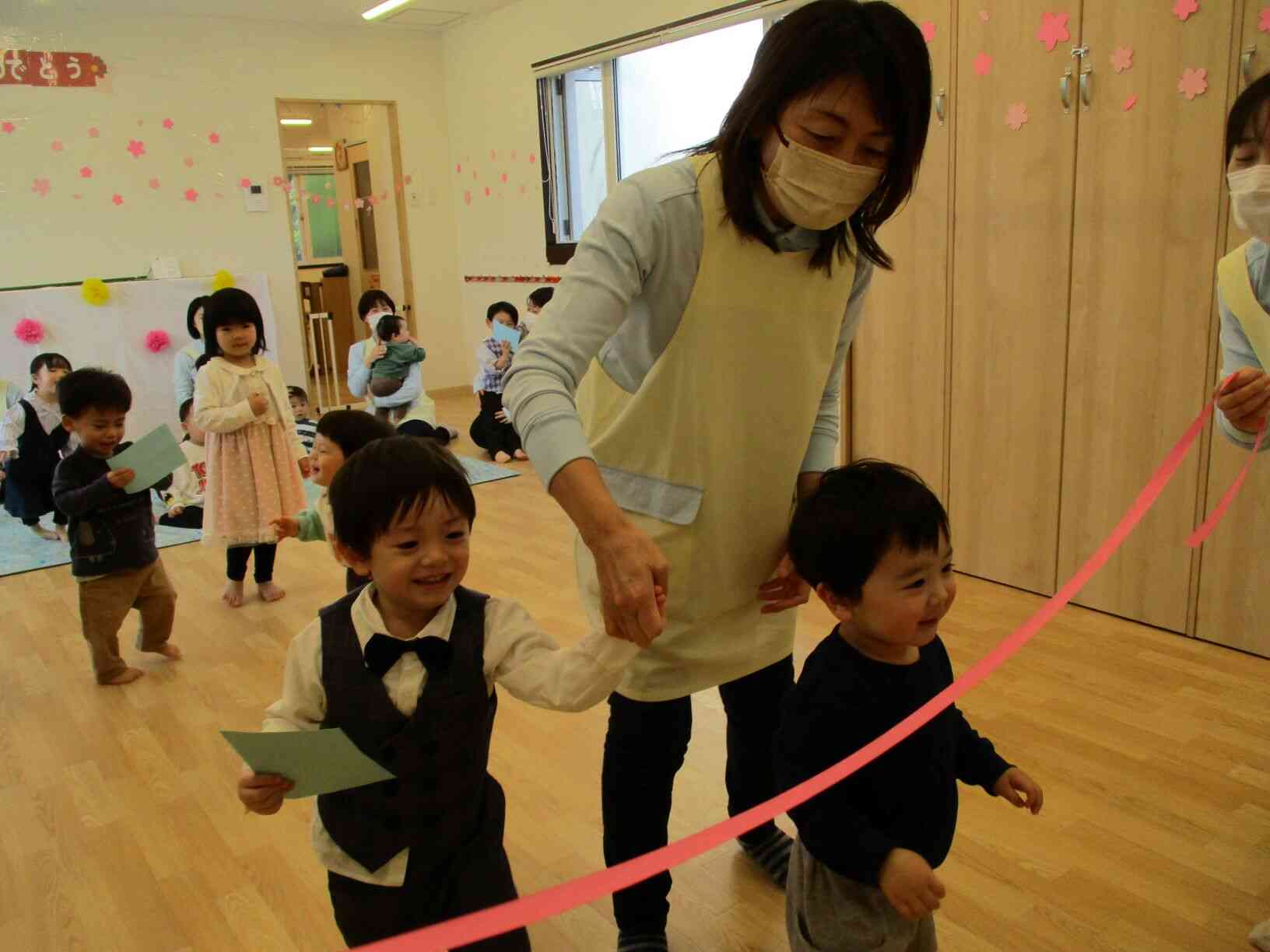 園長先生とゴール