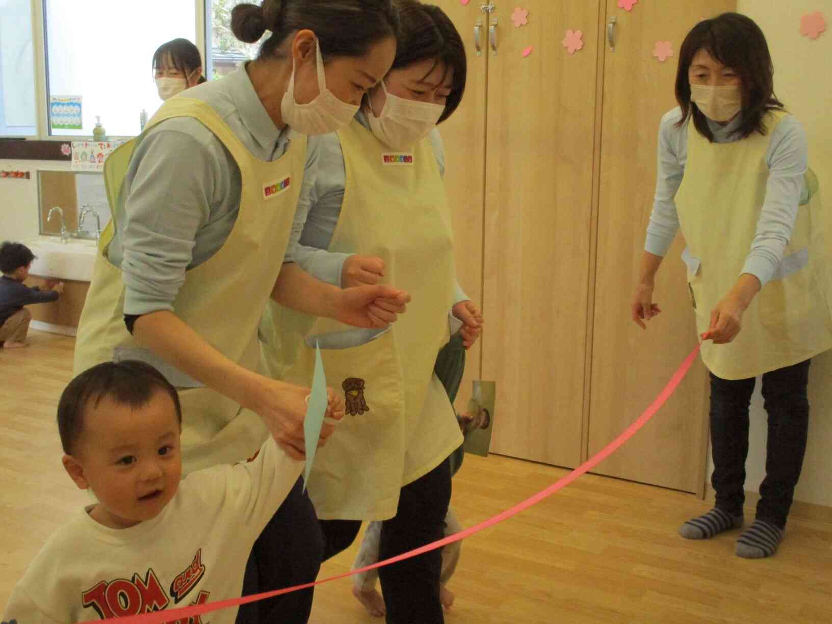 仲良くゴール！