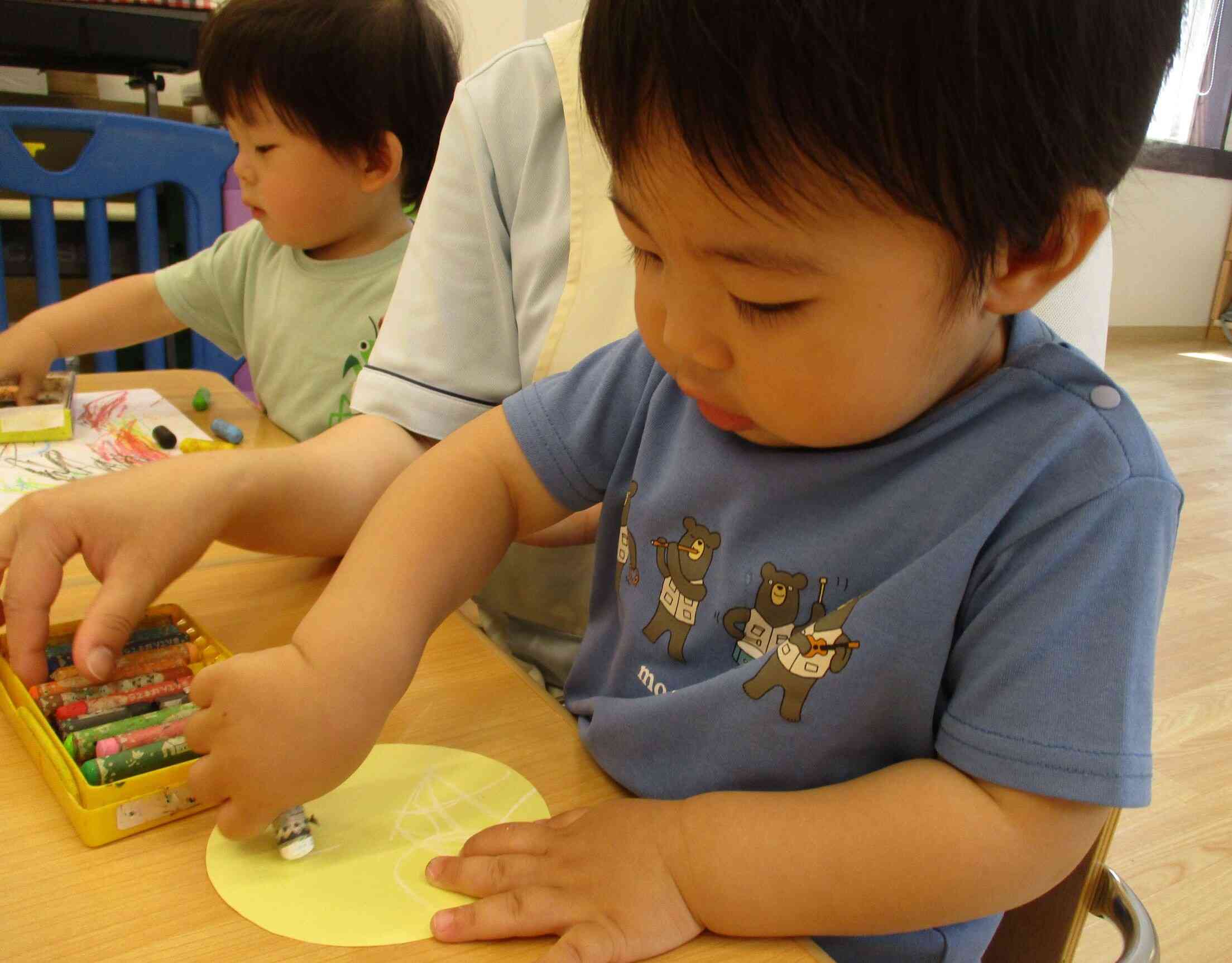 今週のあひる組（1歳児）