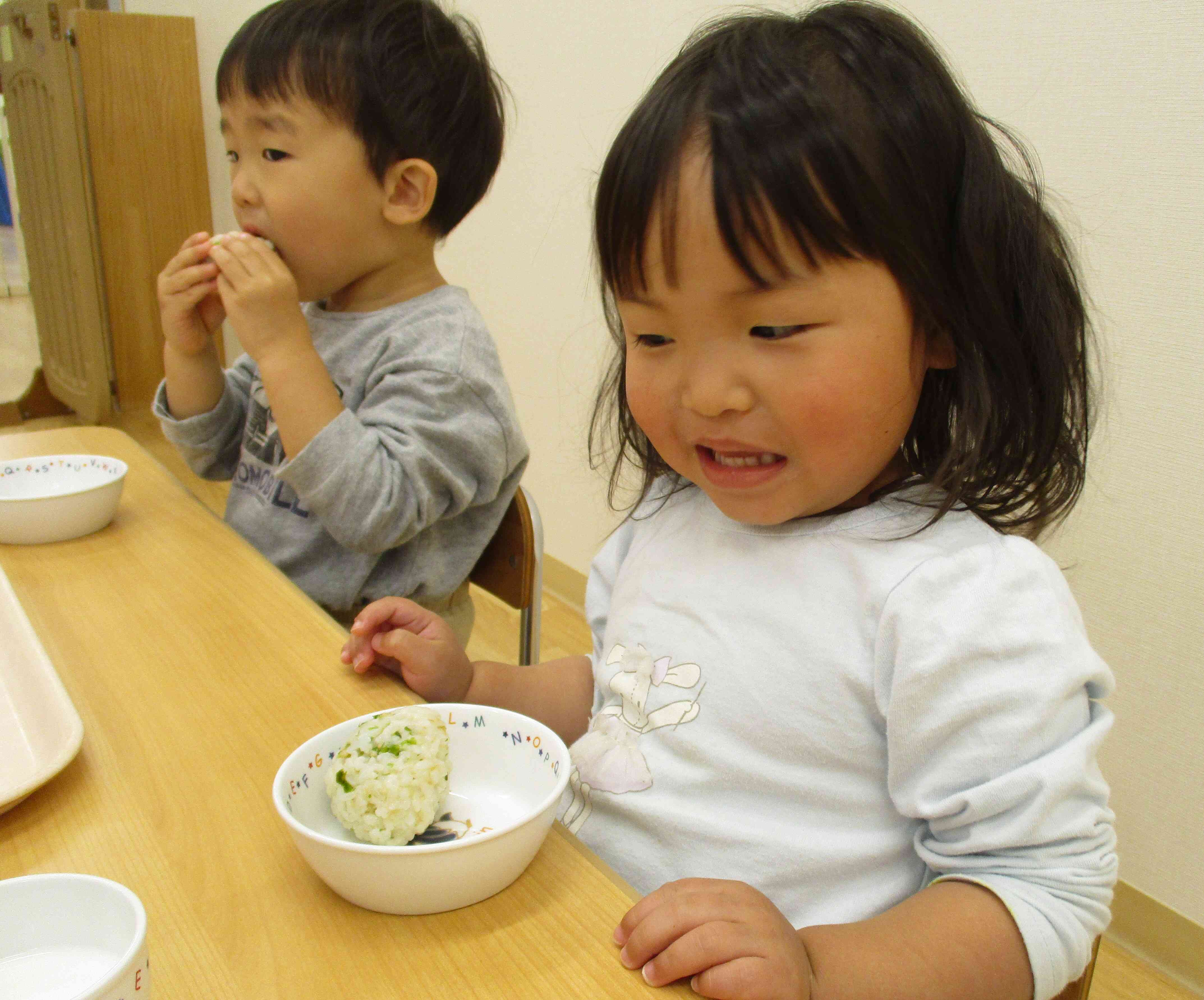 おにぎりできたよ～