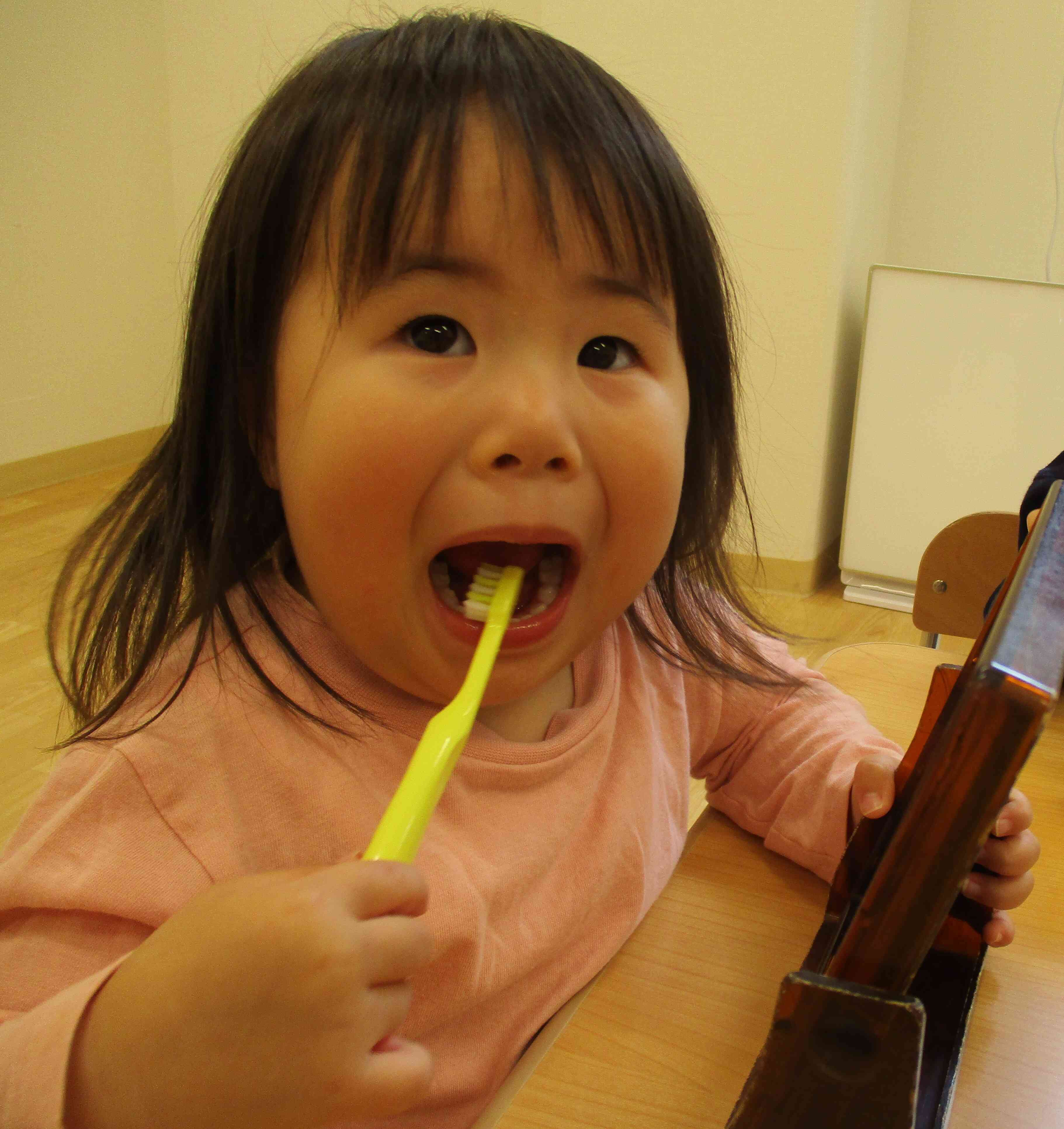 大きなお口で「あ～ん」