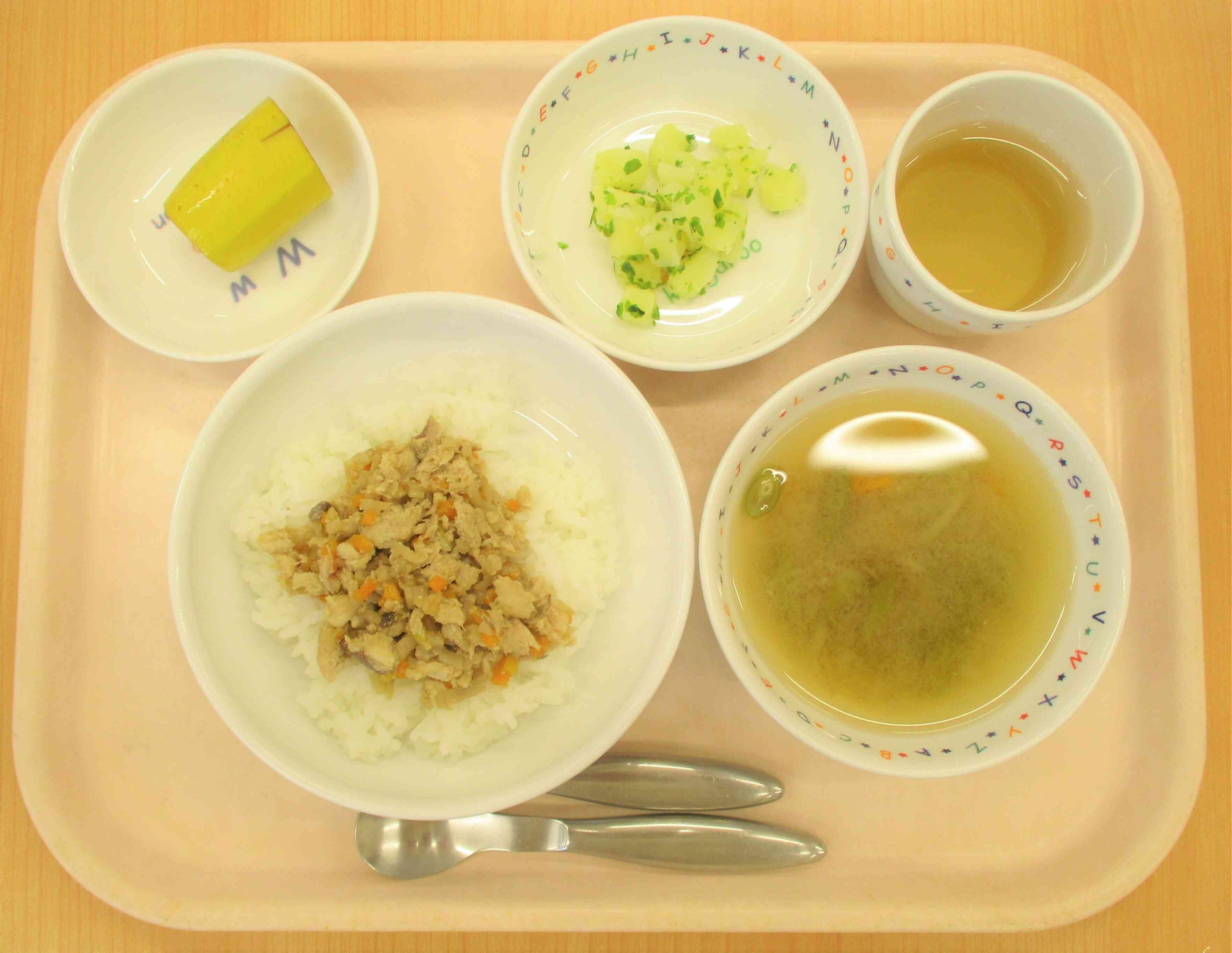 8月6日の給食