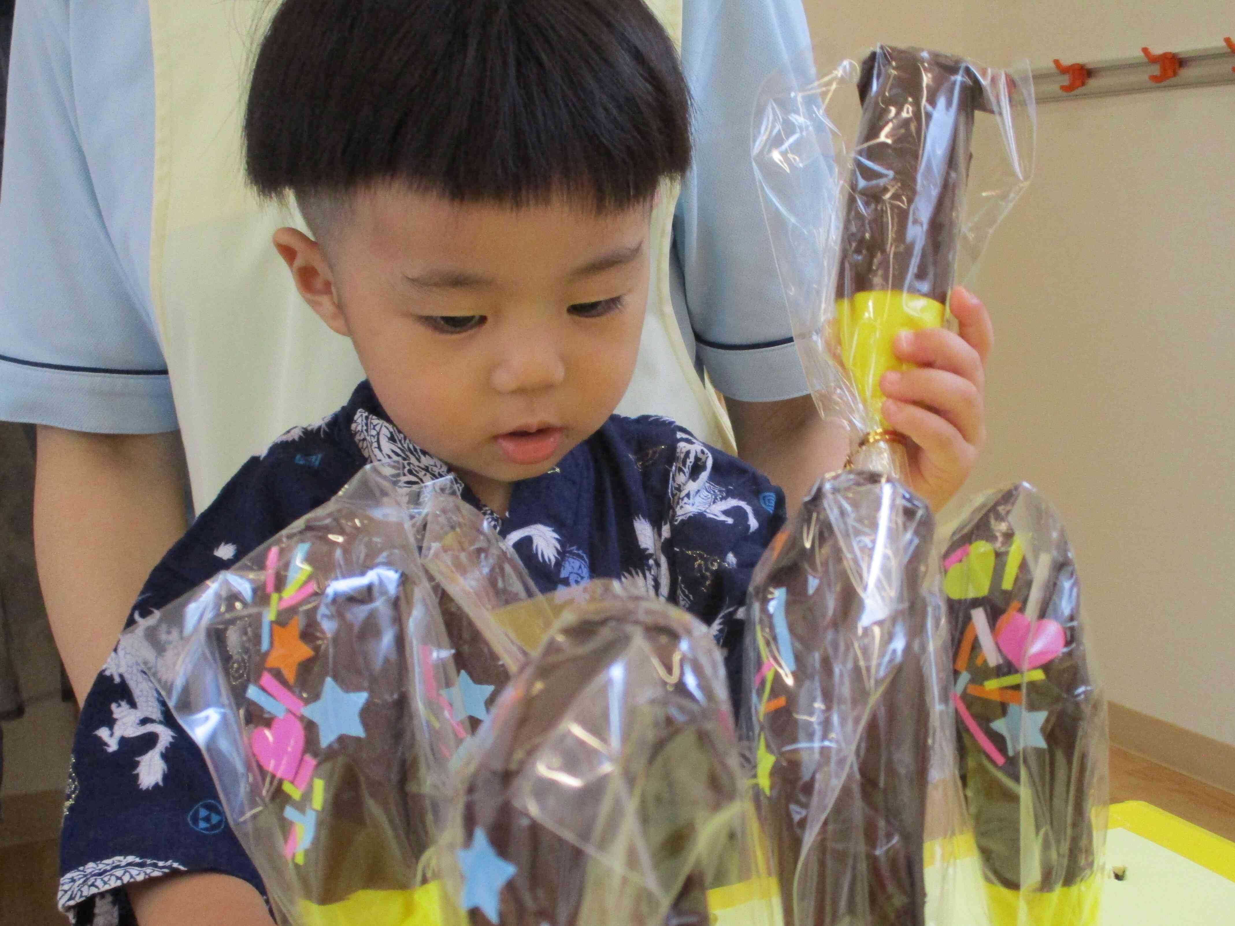 チョコバナナおいしそう！