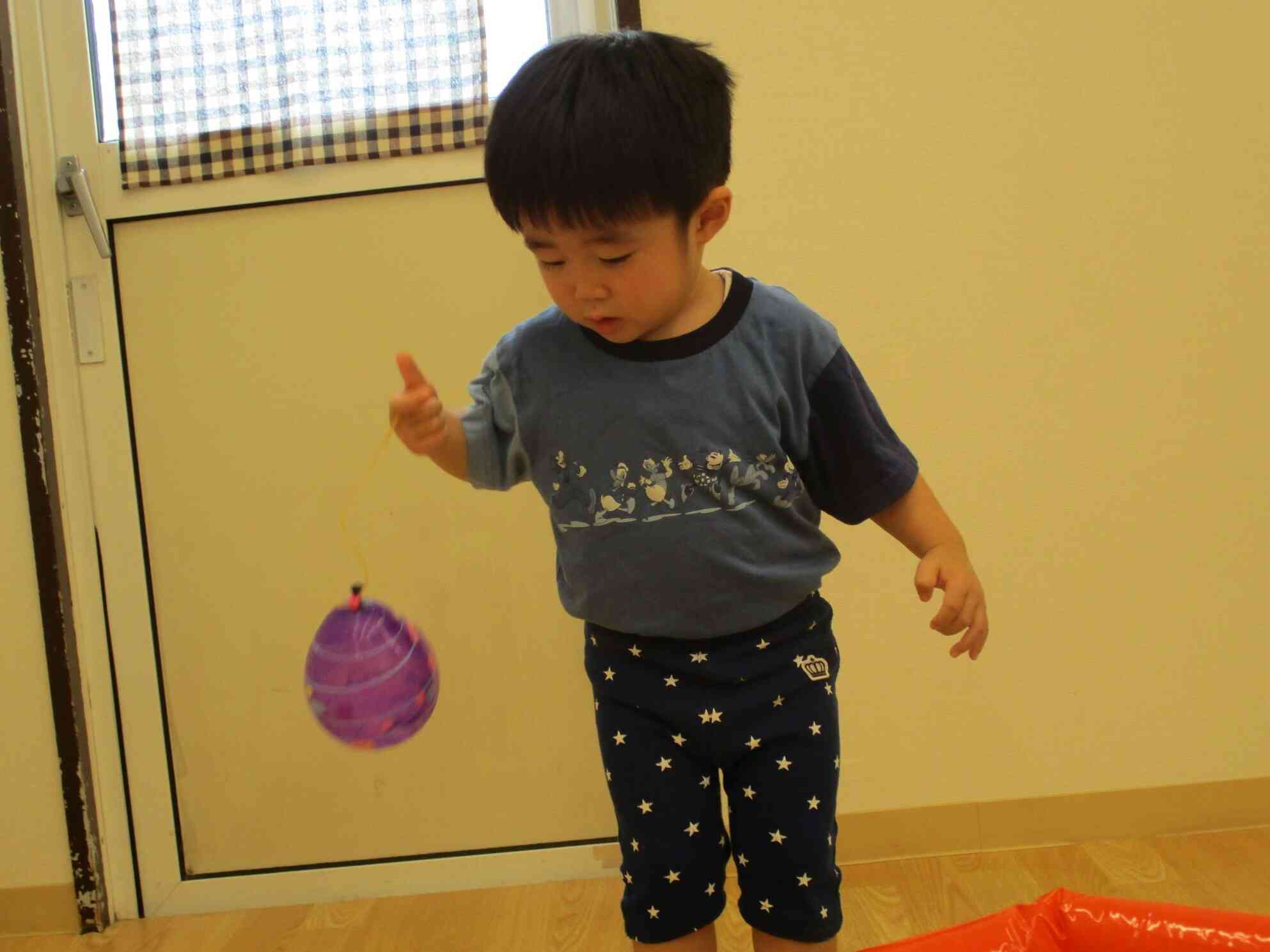 水ヨーヨーに挑戦
