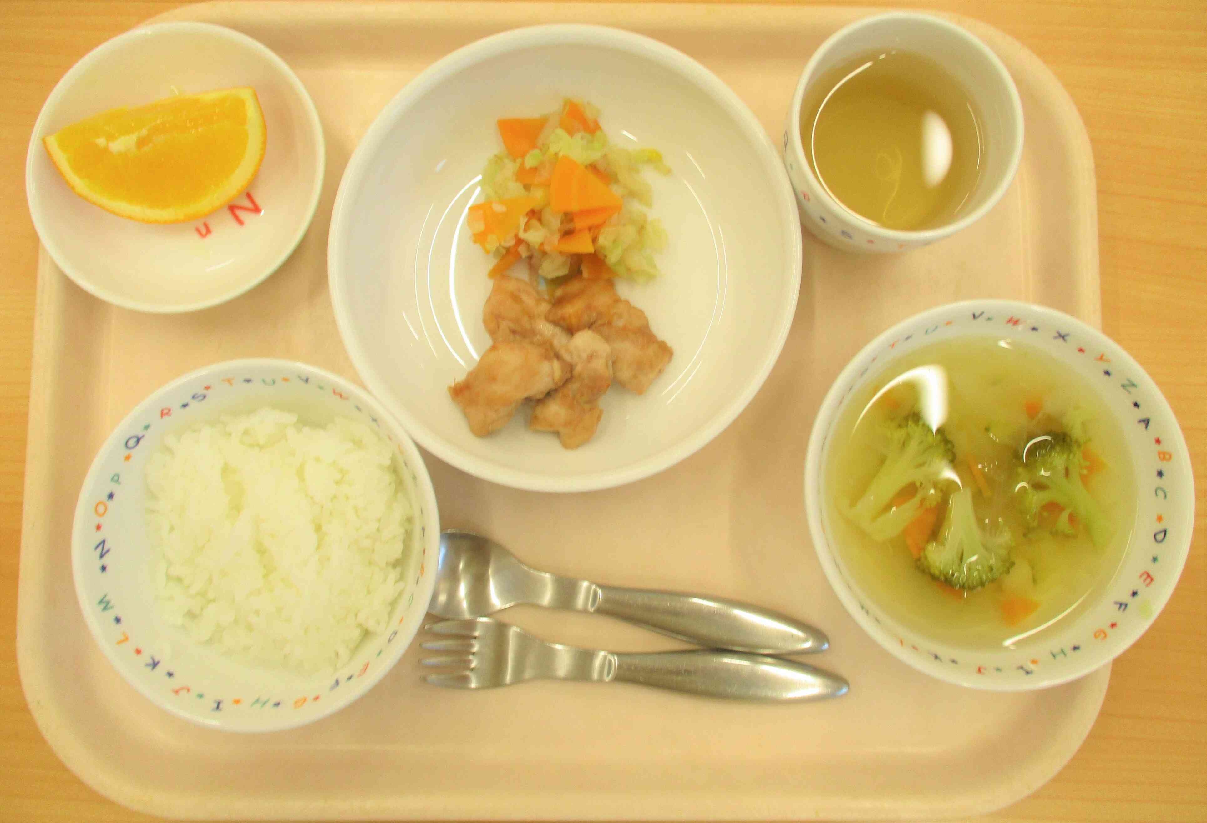9月18日の給食