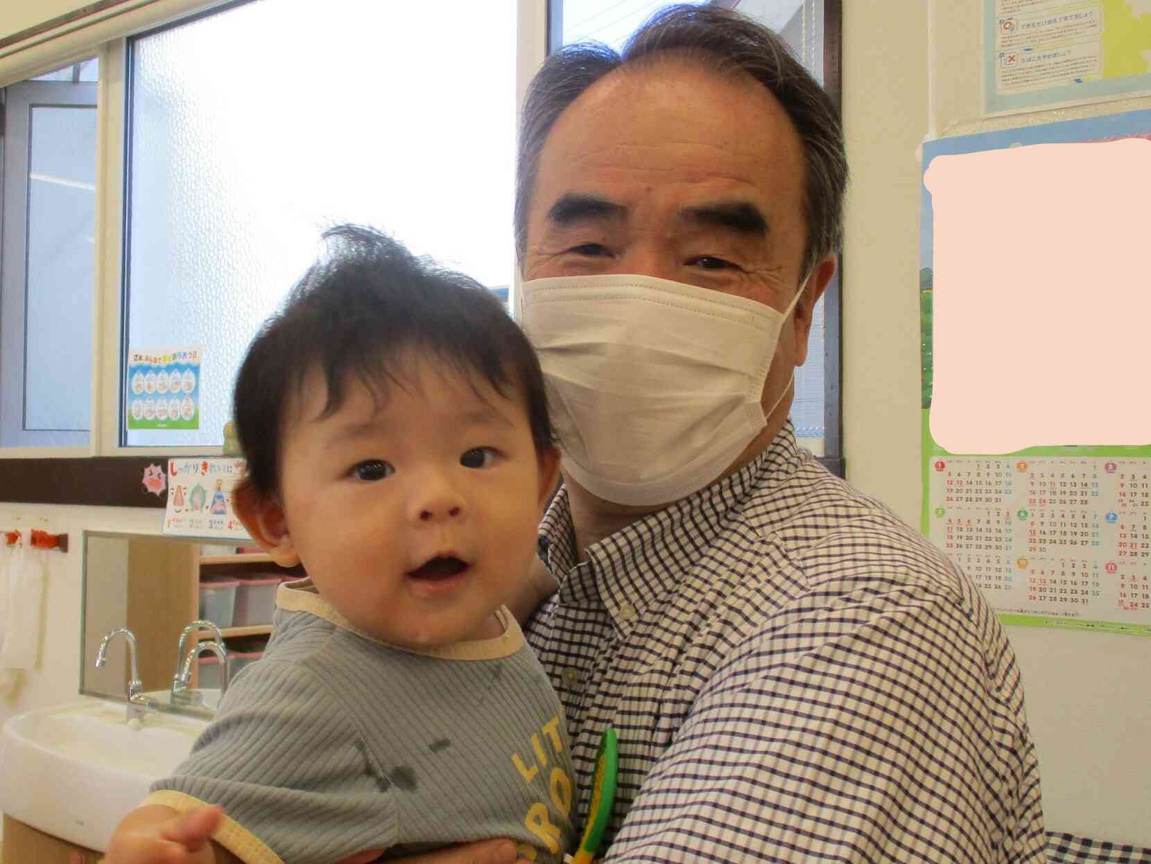 おじいちゃん大好き!