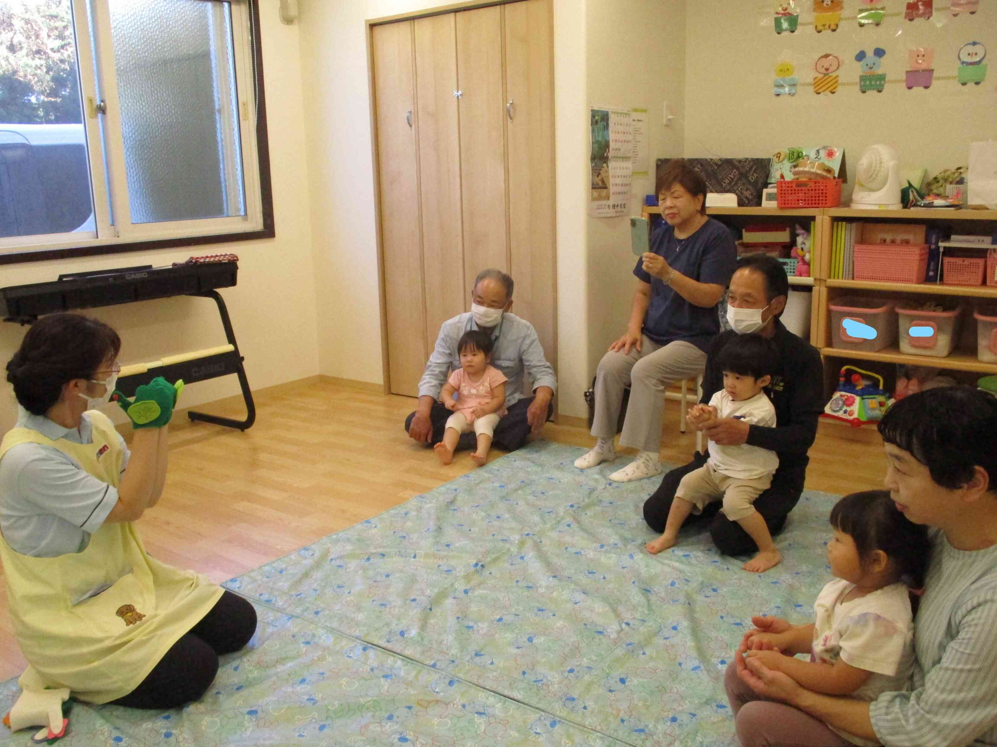 祖父母参観(2歳児)