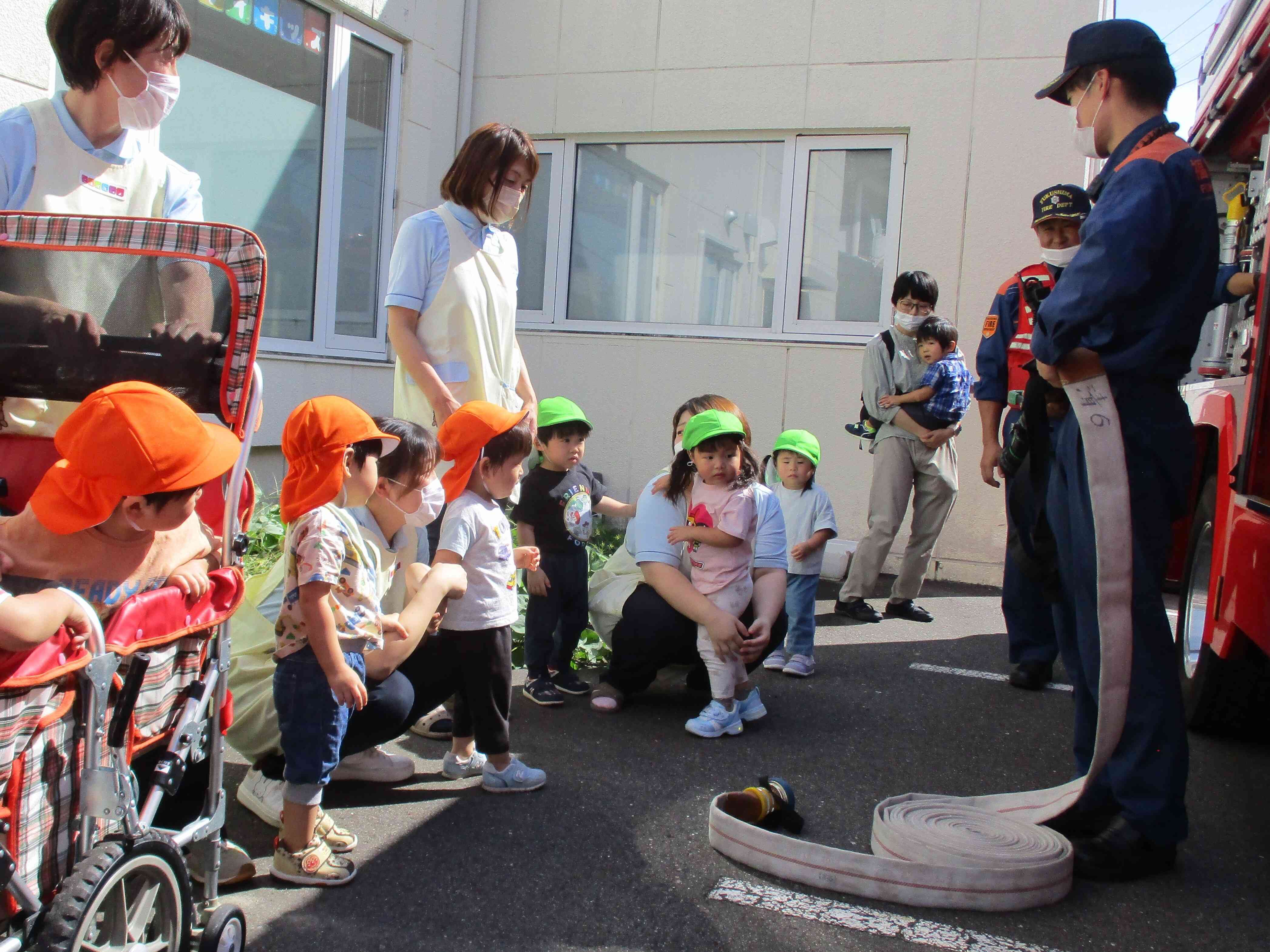 総合避難訓練を行いました。