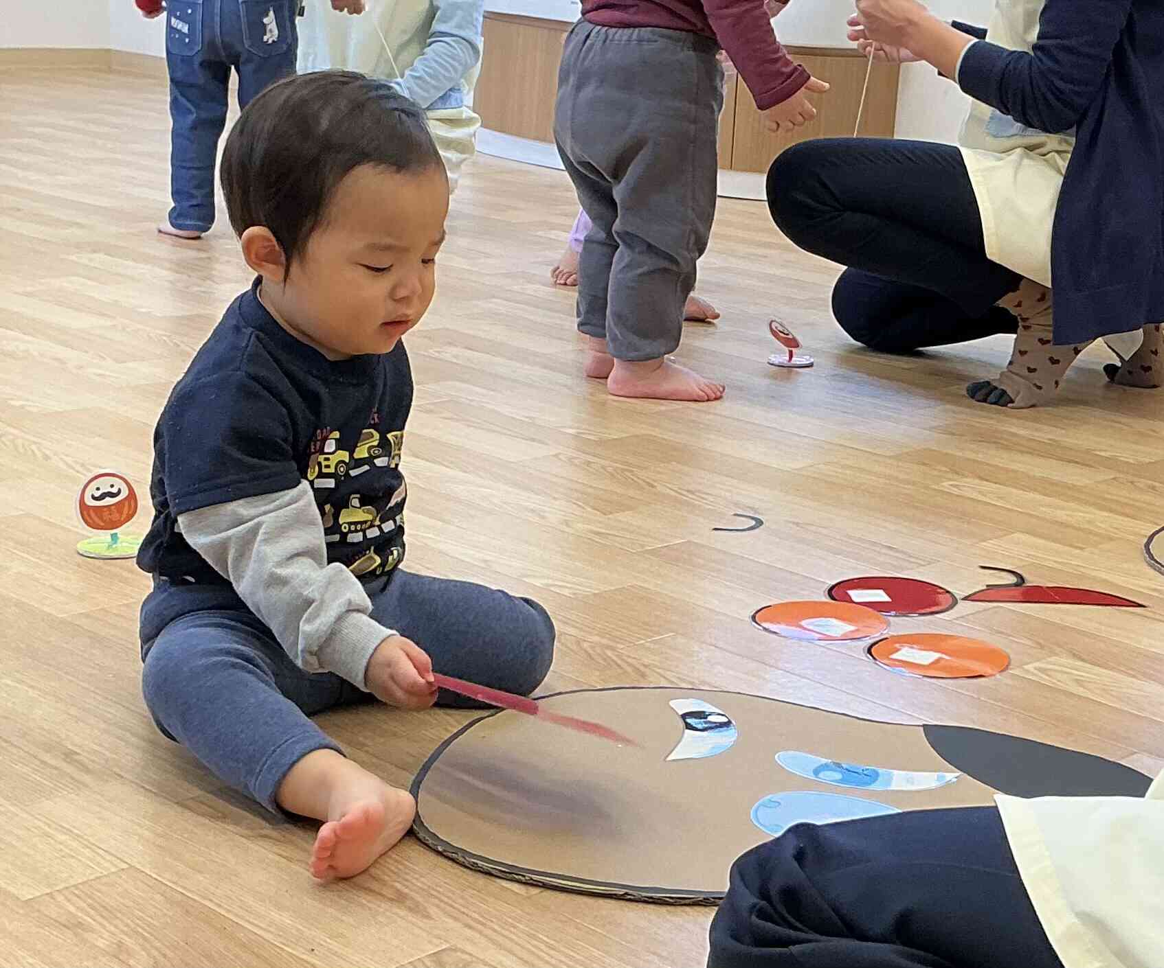 おかめさんのお口はどこかな?