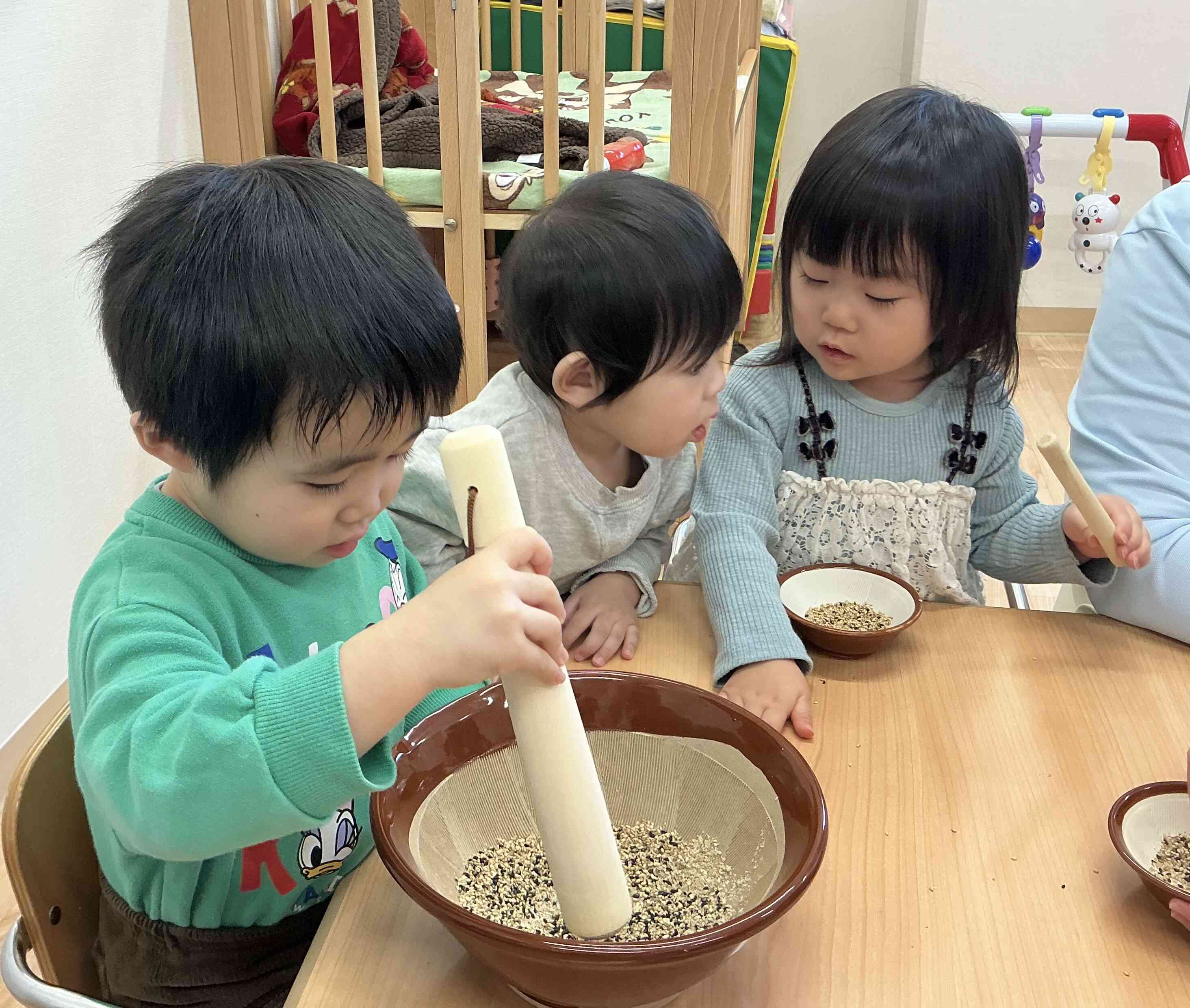 小さなお友達もやってみたいな〜