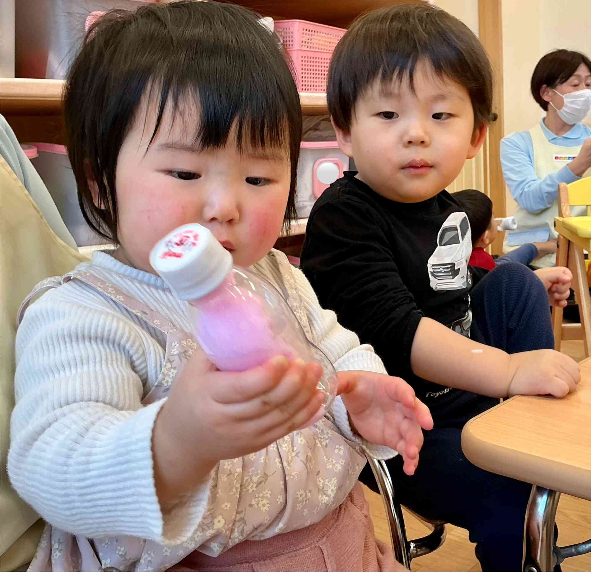 塩マラカスで遊んだよ！