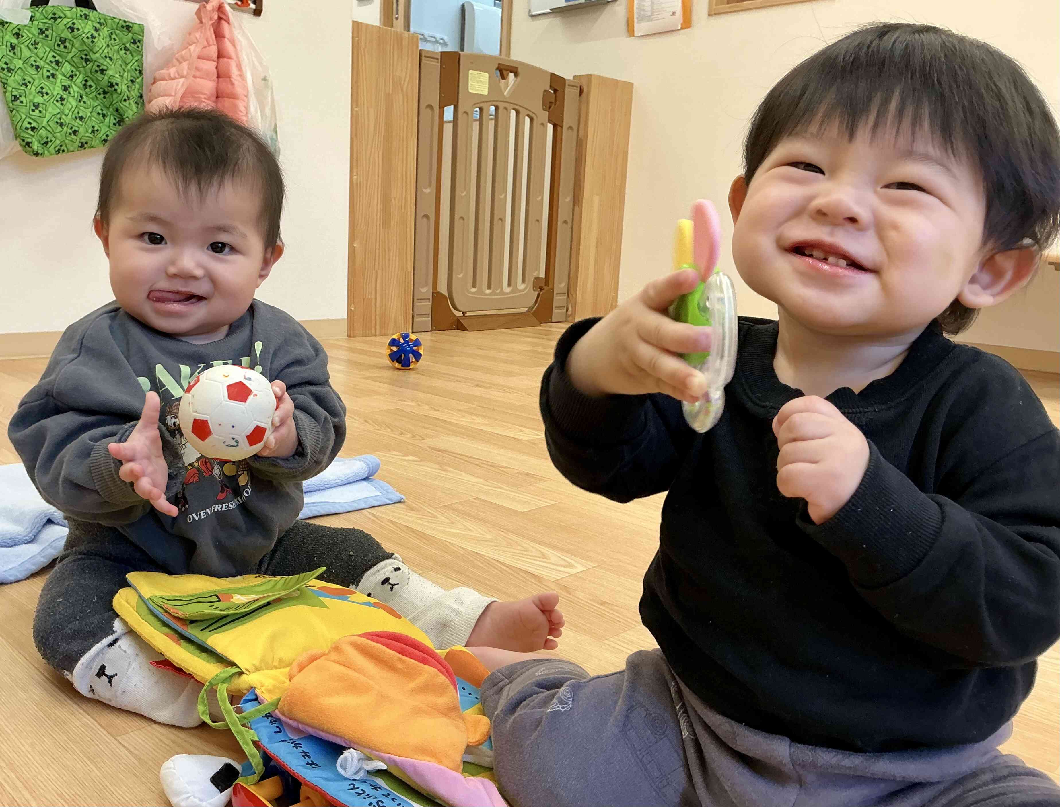 笑顔がかわいいね！