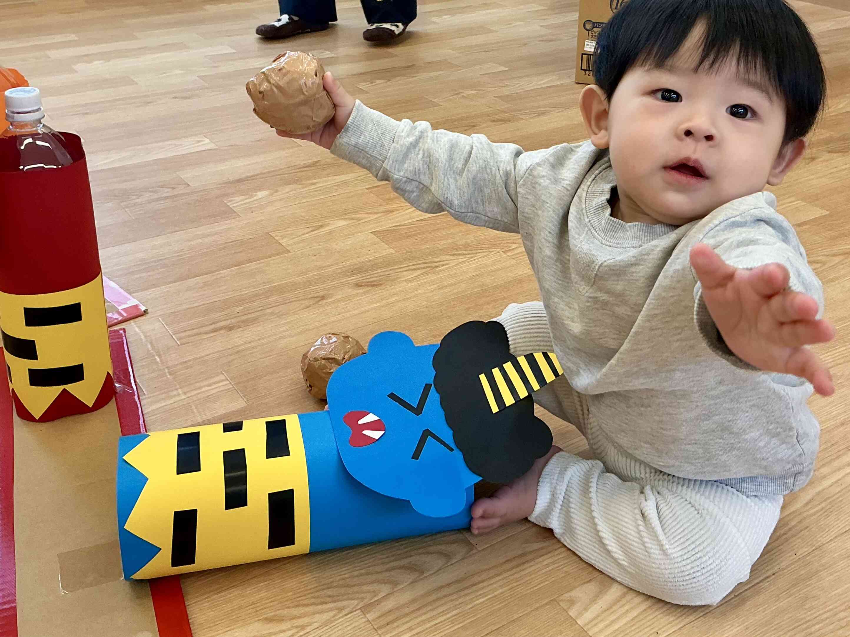 ぼくもオニさんに負けないよ！