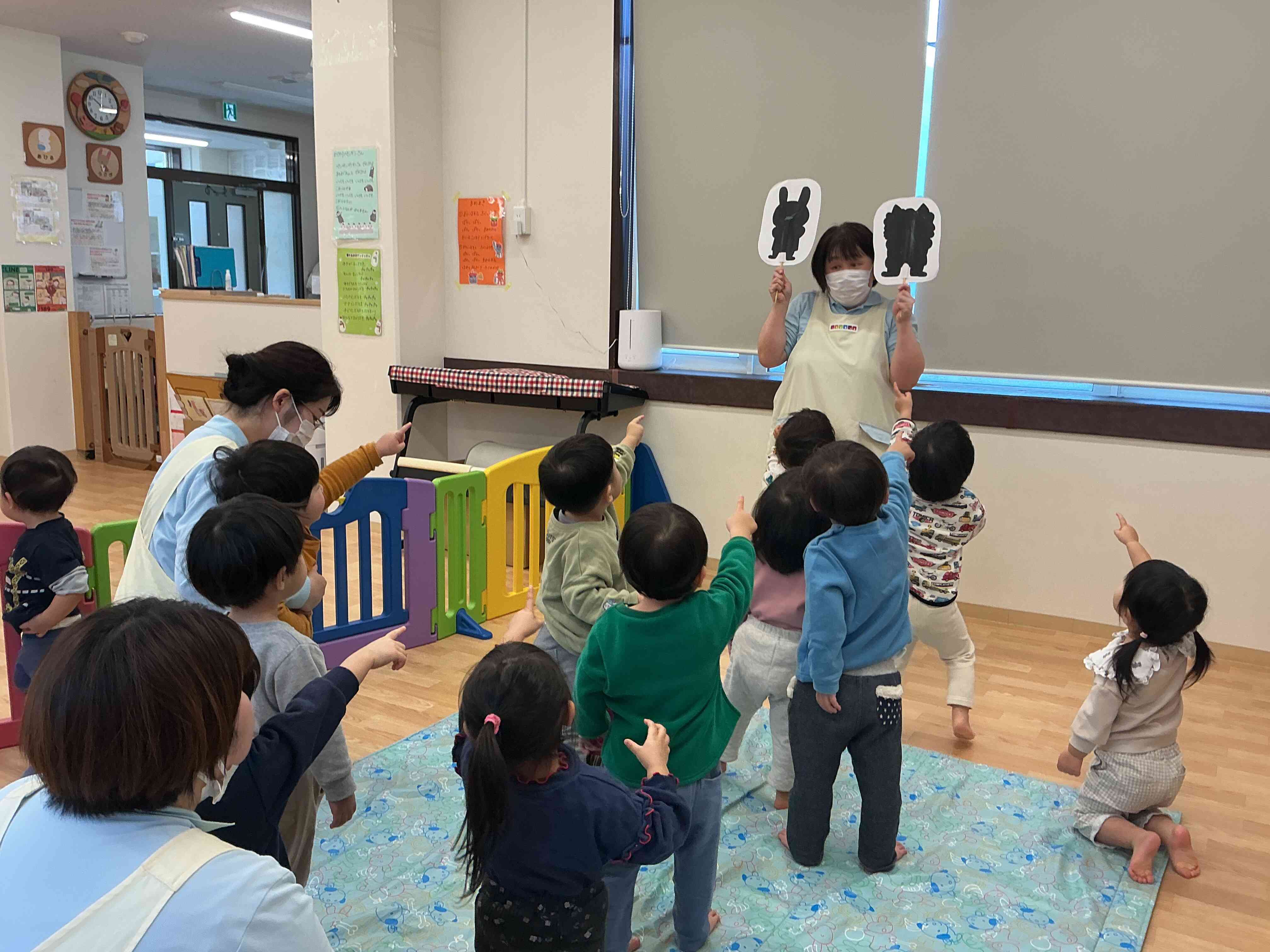 「どっちが鬼さんでしょうか？」