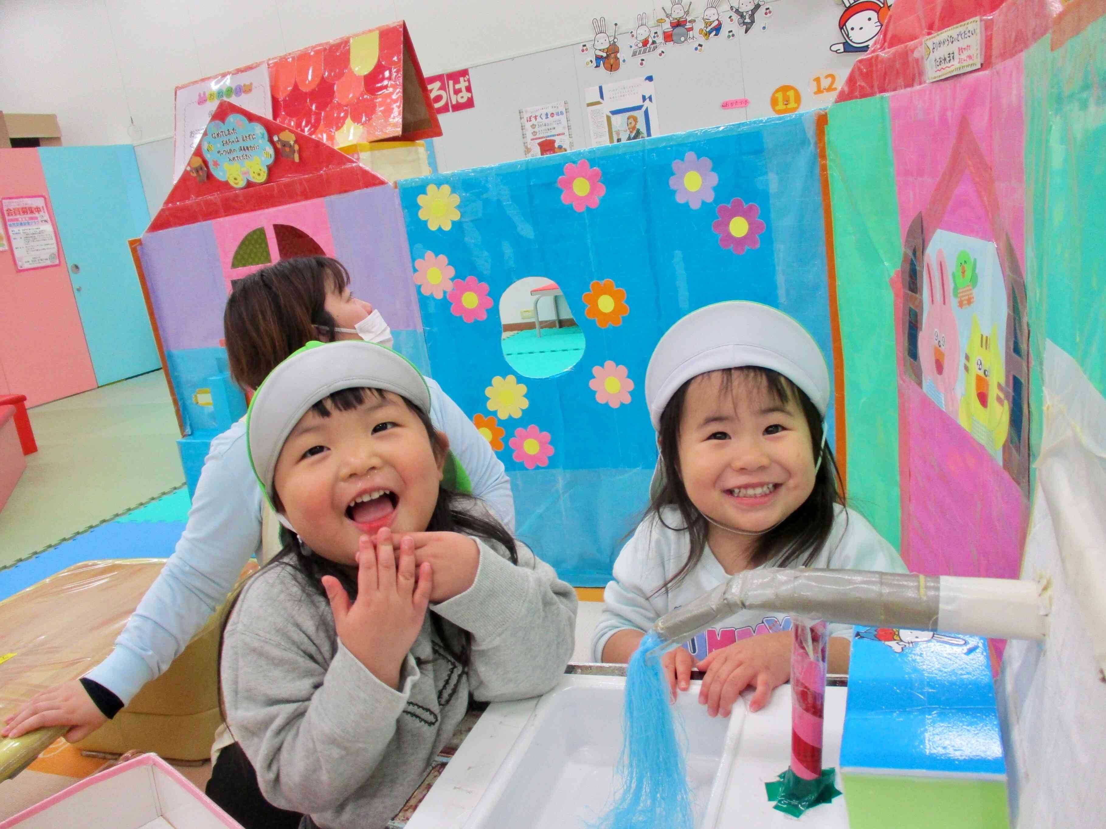 おままごとたのしいな。