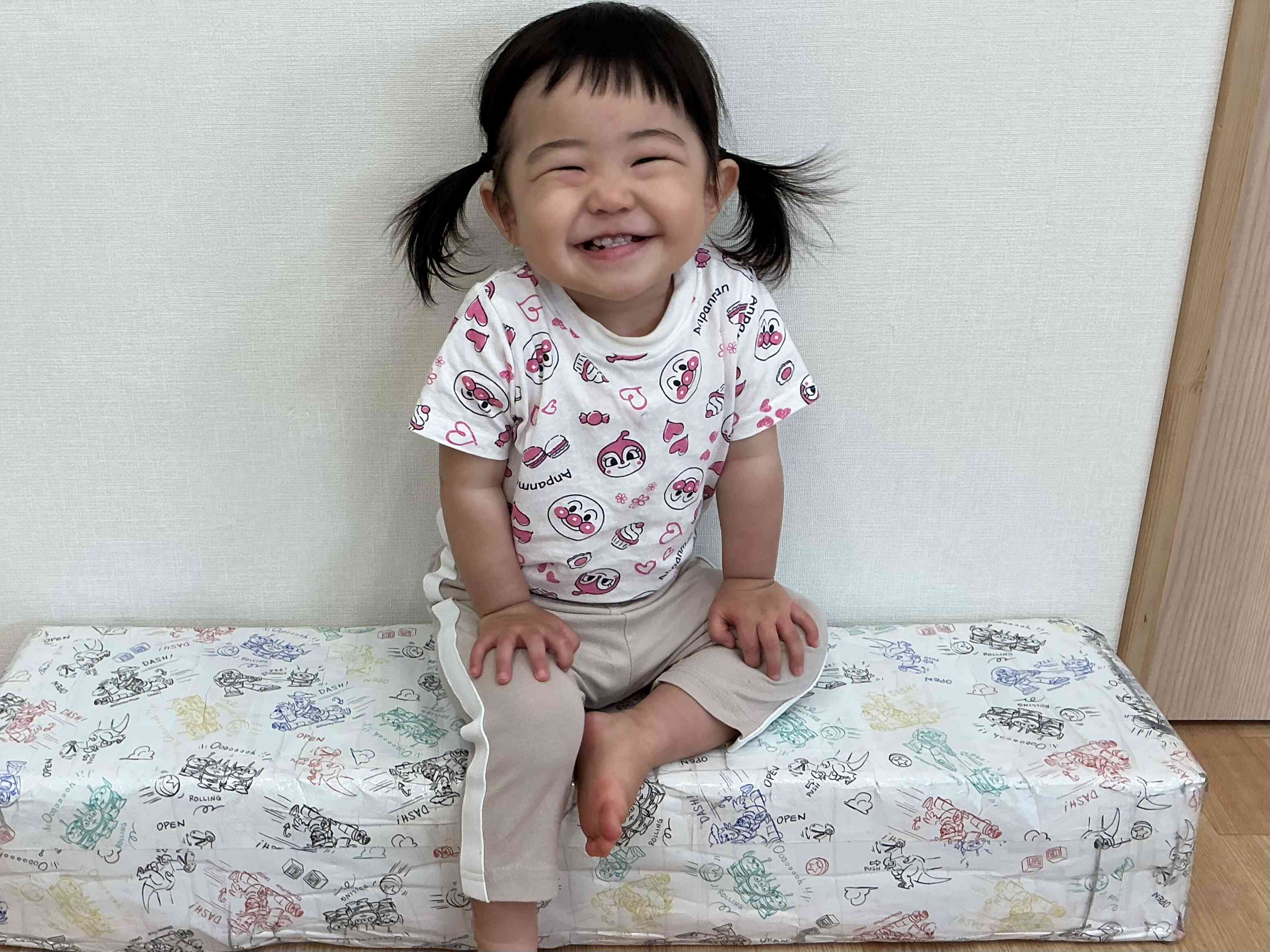 夕方の様子です。ニッコリ笑顔!