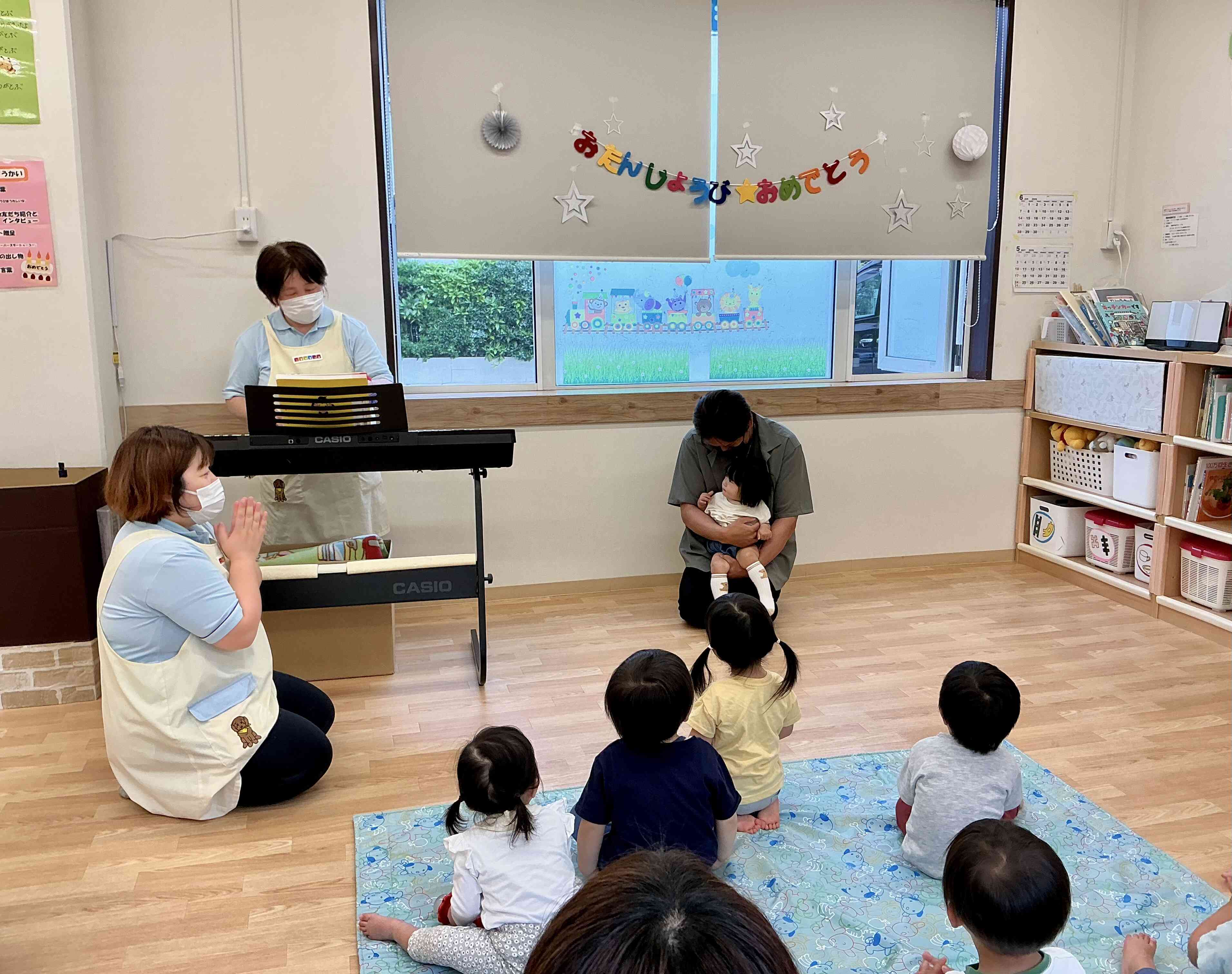 お友だちからは歌のプレゼント