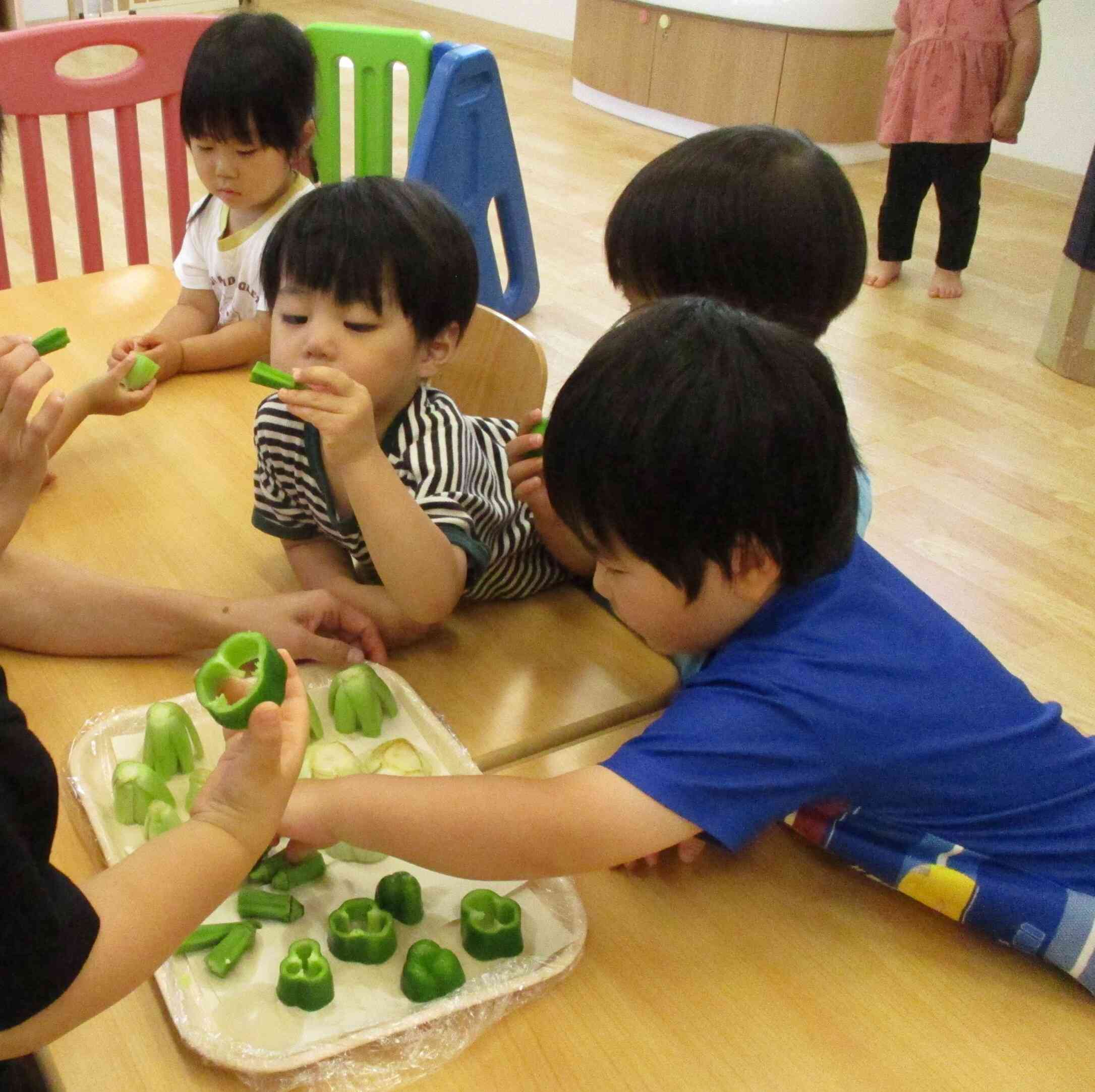 【食育】やさいスタンプ