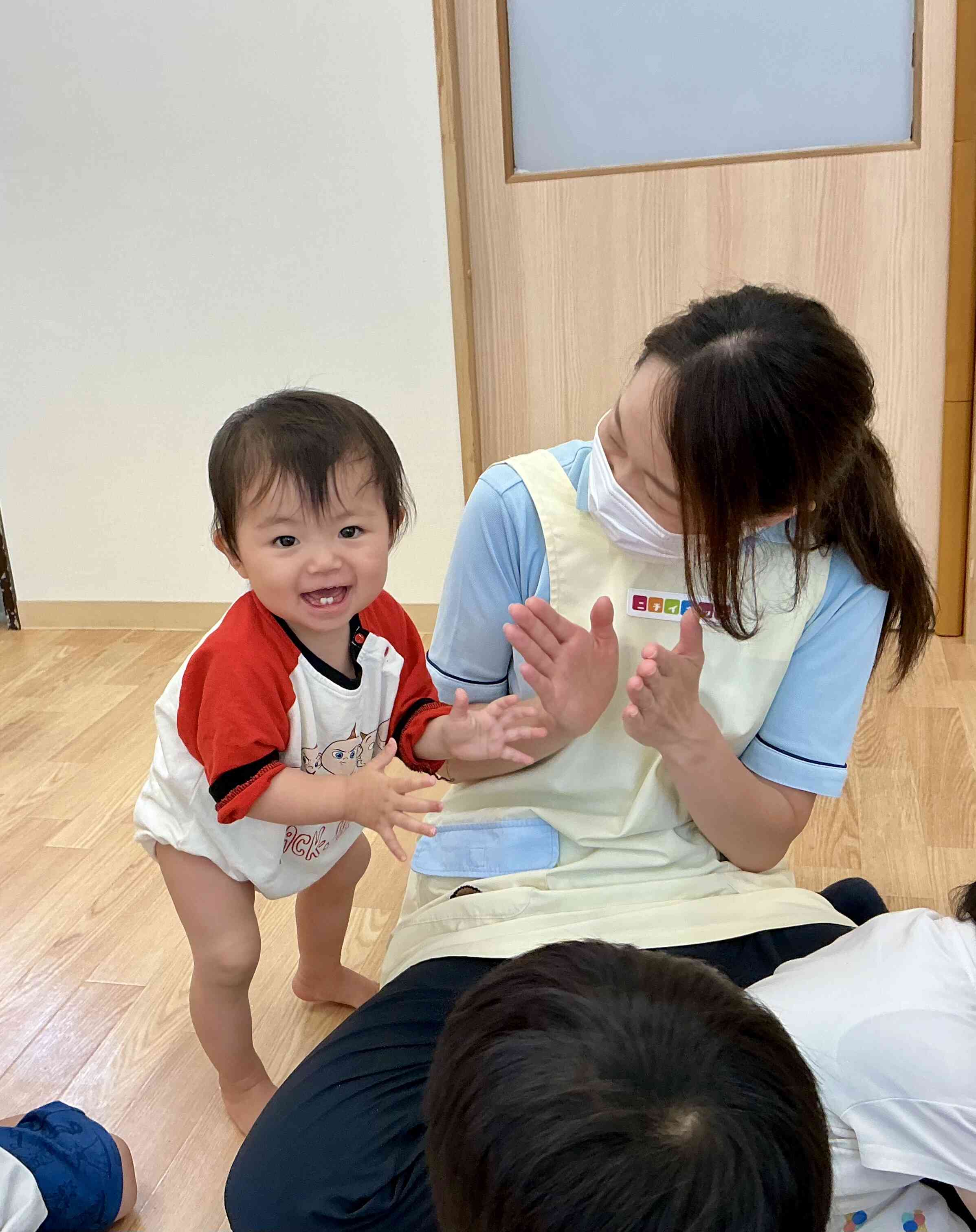 立っちが出来たよ！
