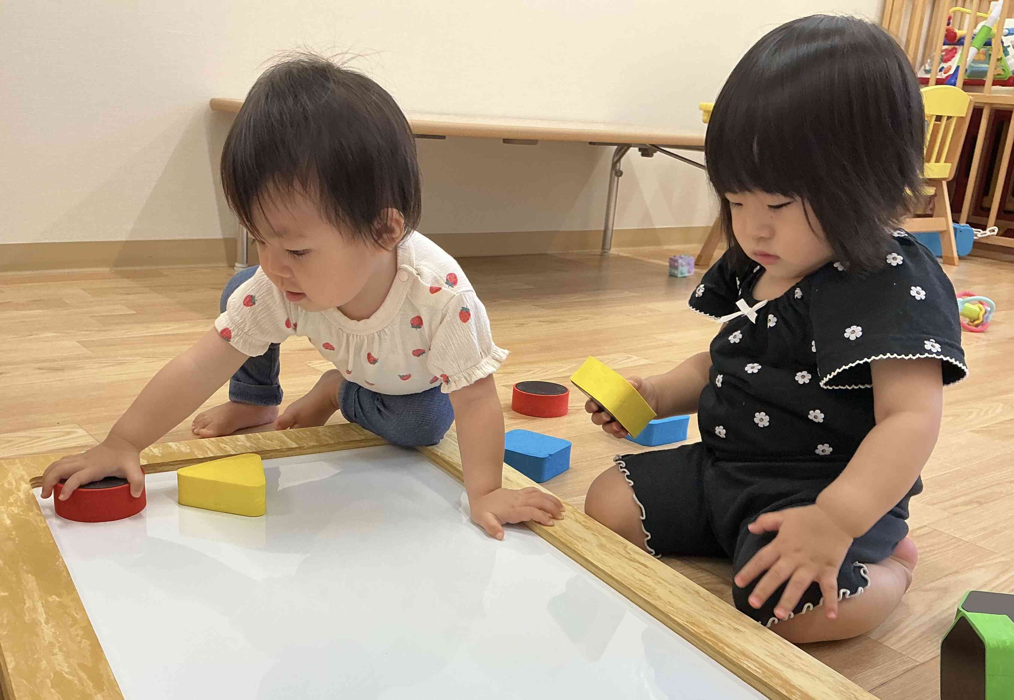 ウレタンブロック、楽しいね