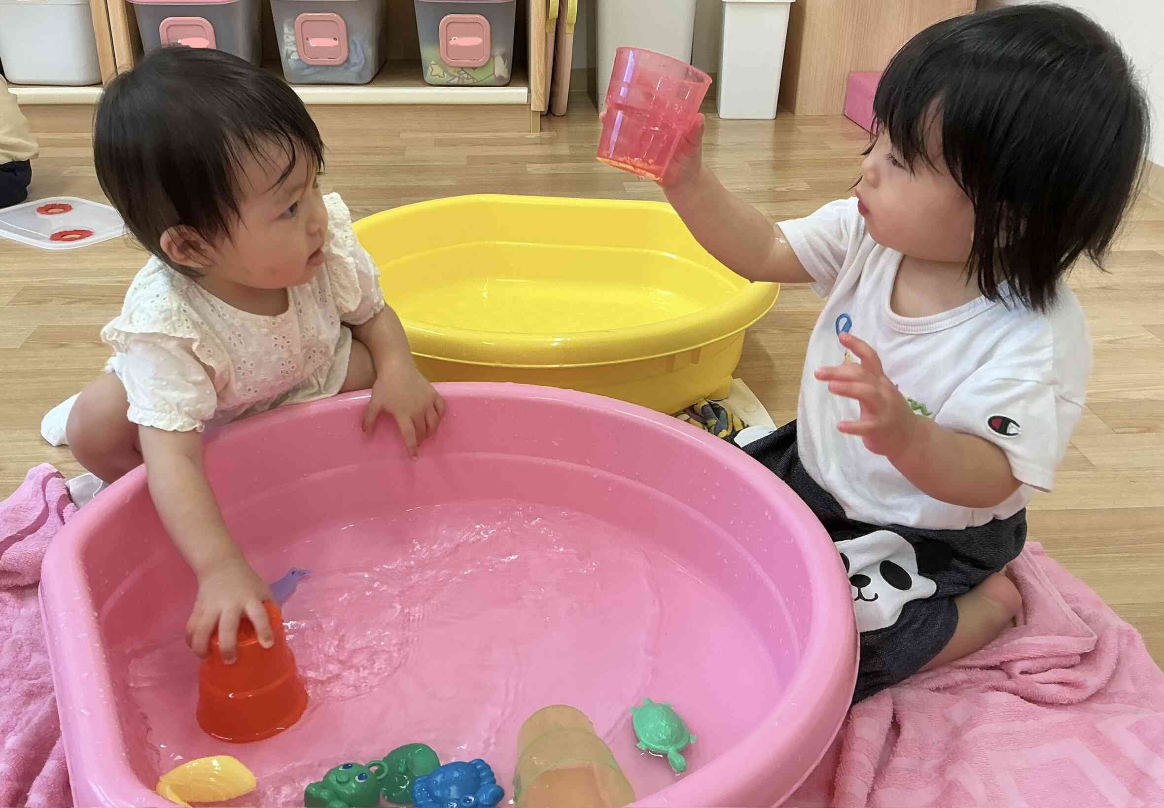 今週のひよこ組（0歳児）