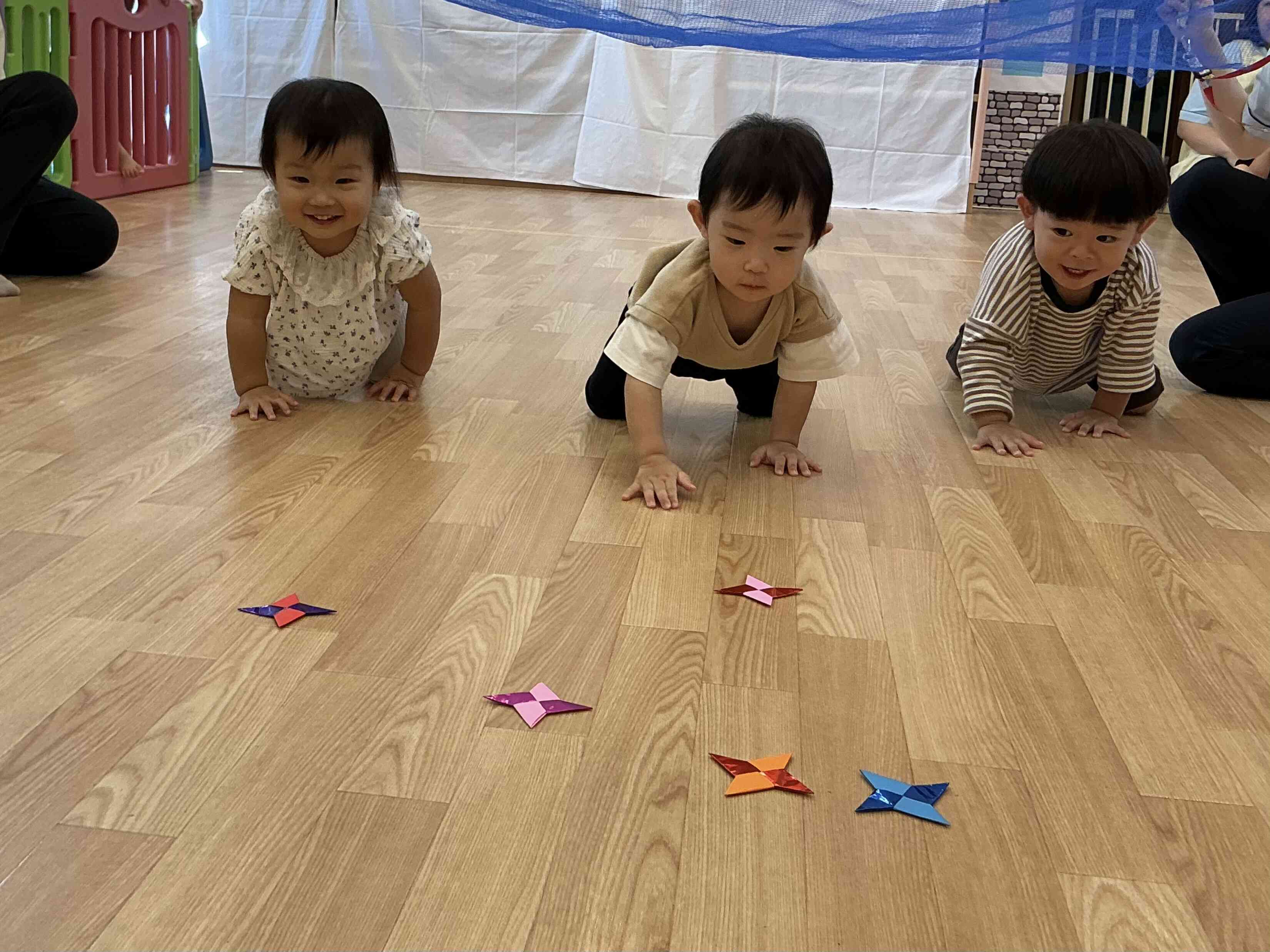 運動会クラス競技〜あひる組（1歳児）〜