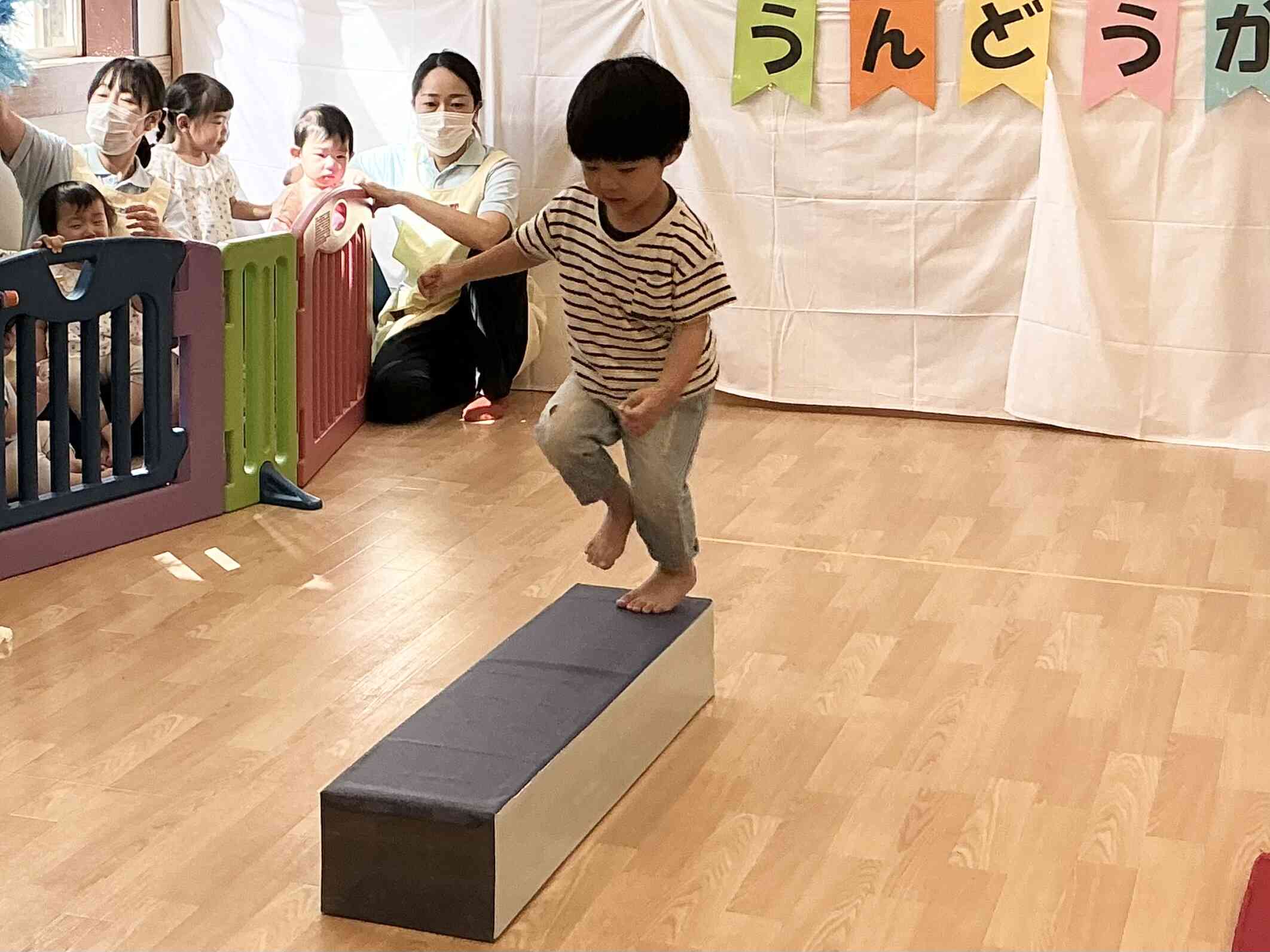 運動会クラス競技〜うさぎ組(2歳児)〜
