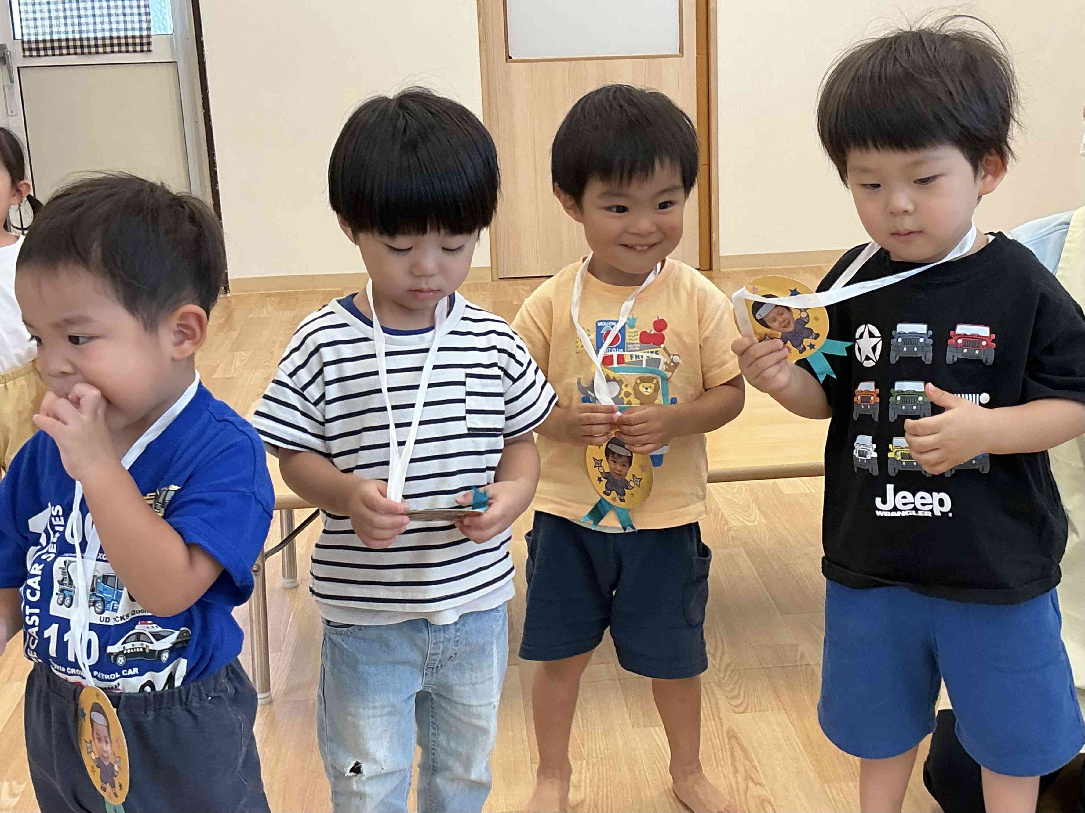 運動会メダル授与〜全クラス〜