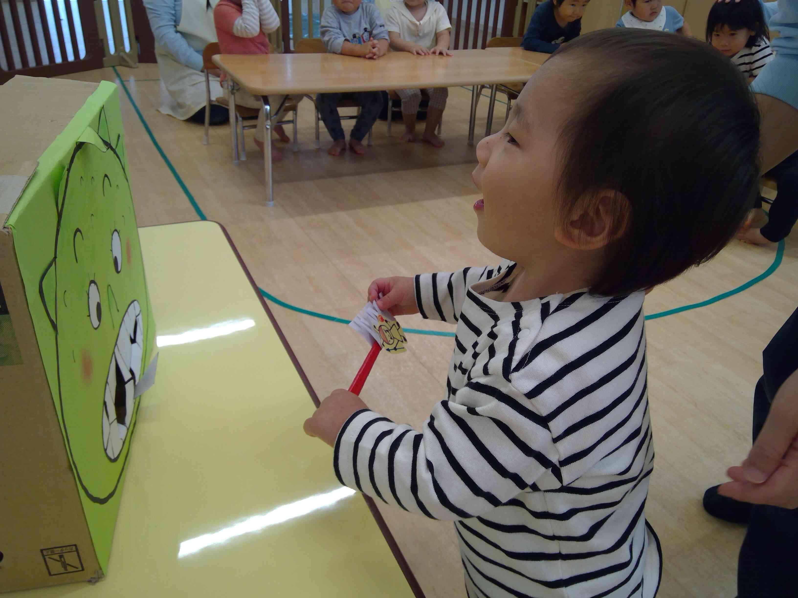 みんなは上手に歯磨きできるかな?